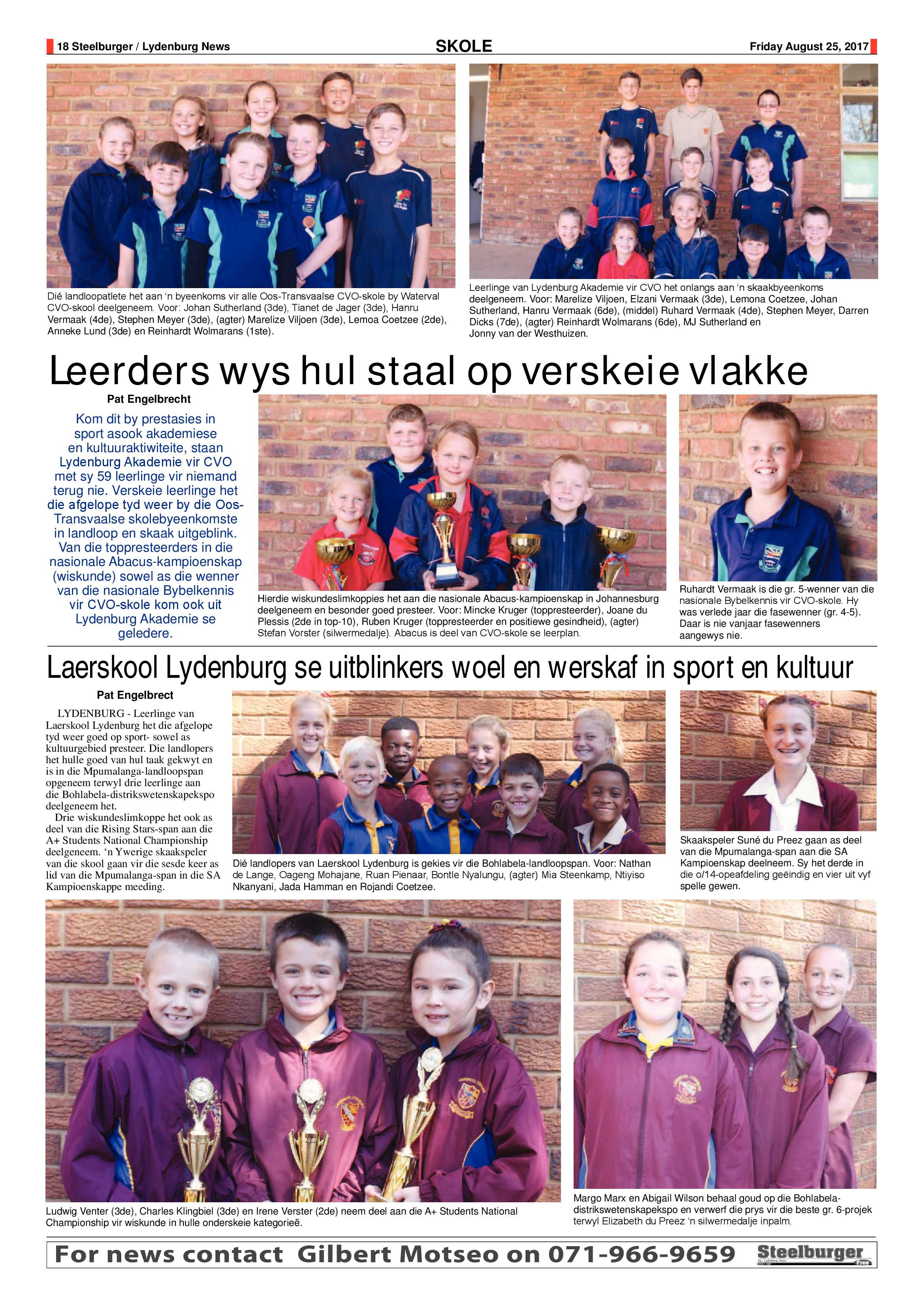 Steelburger News 25 August 2017 page 18