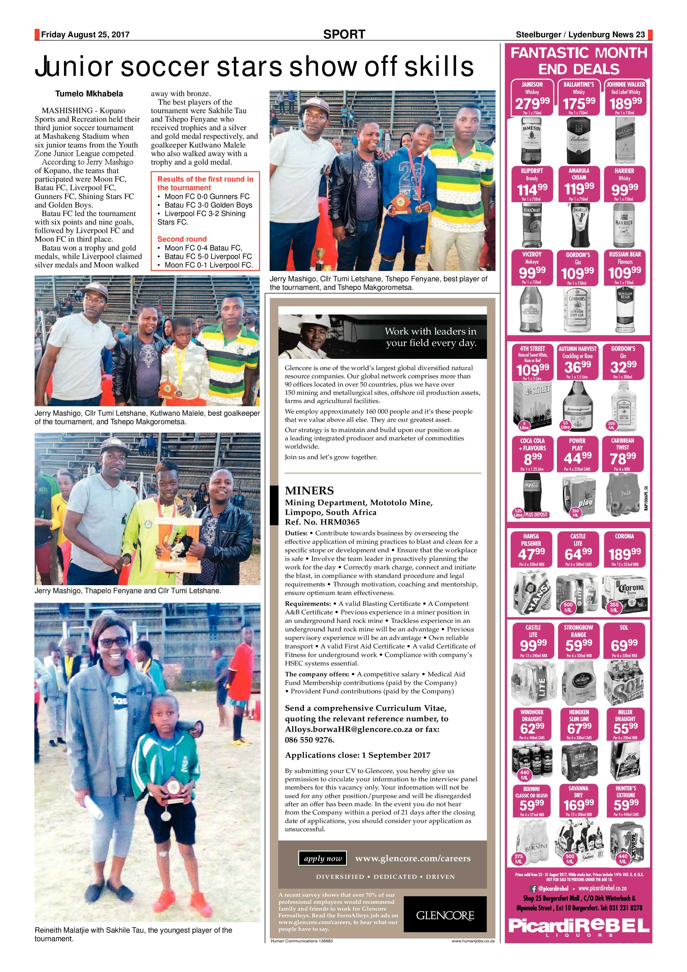 Steelburger News 25 August 2017 page 23