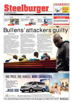 Steelburger News 25 August 2017