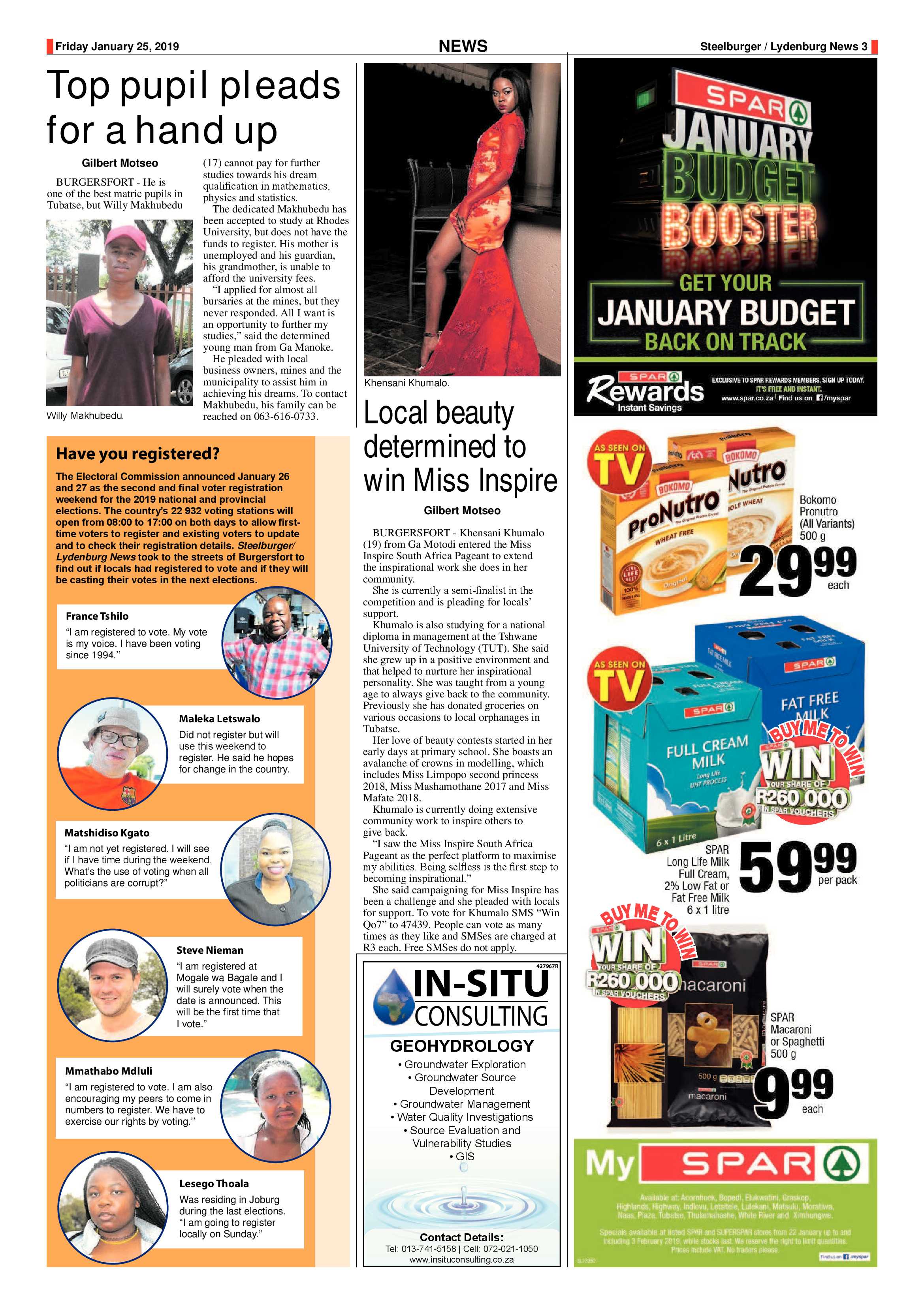 Steelburger News 25 January 2019 page 3