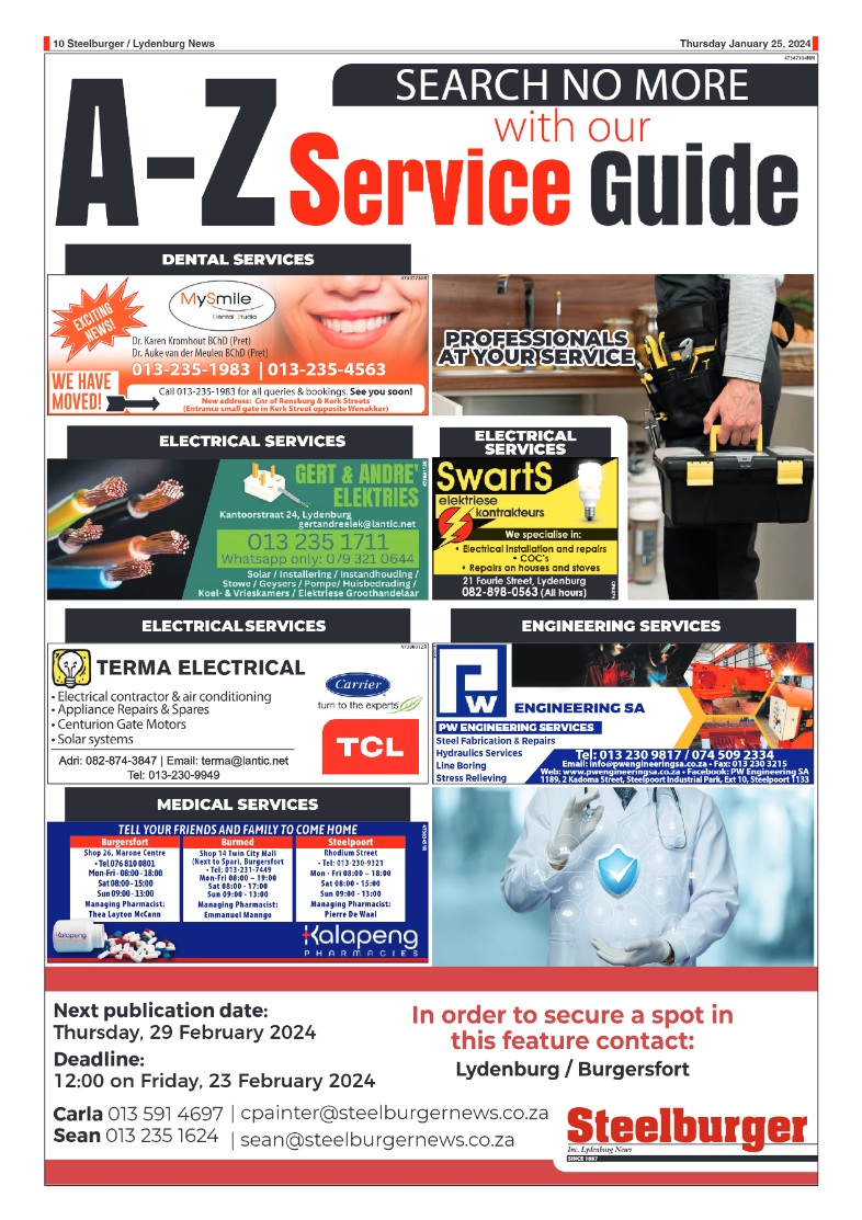 Steelburger News 25 January 2024 page 10