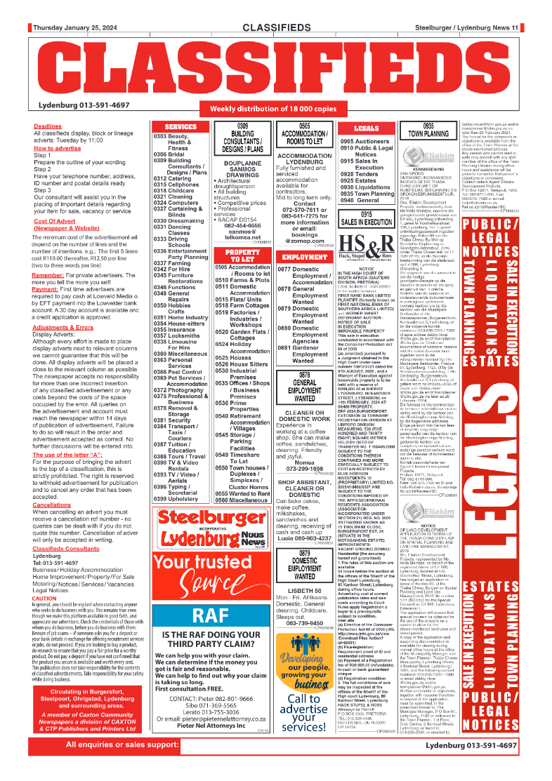 Steelburger News 25 January 2024 page 11