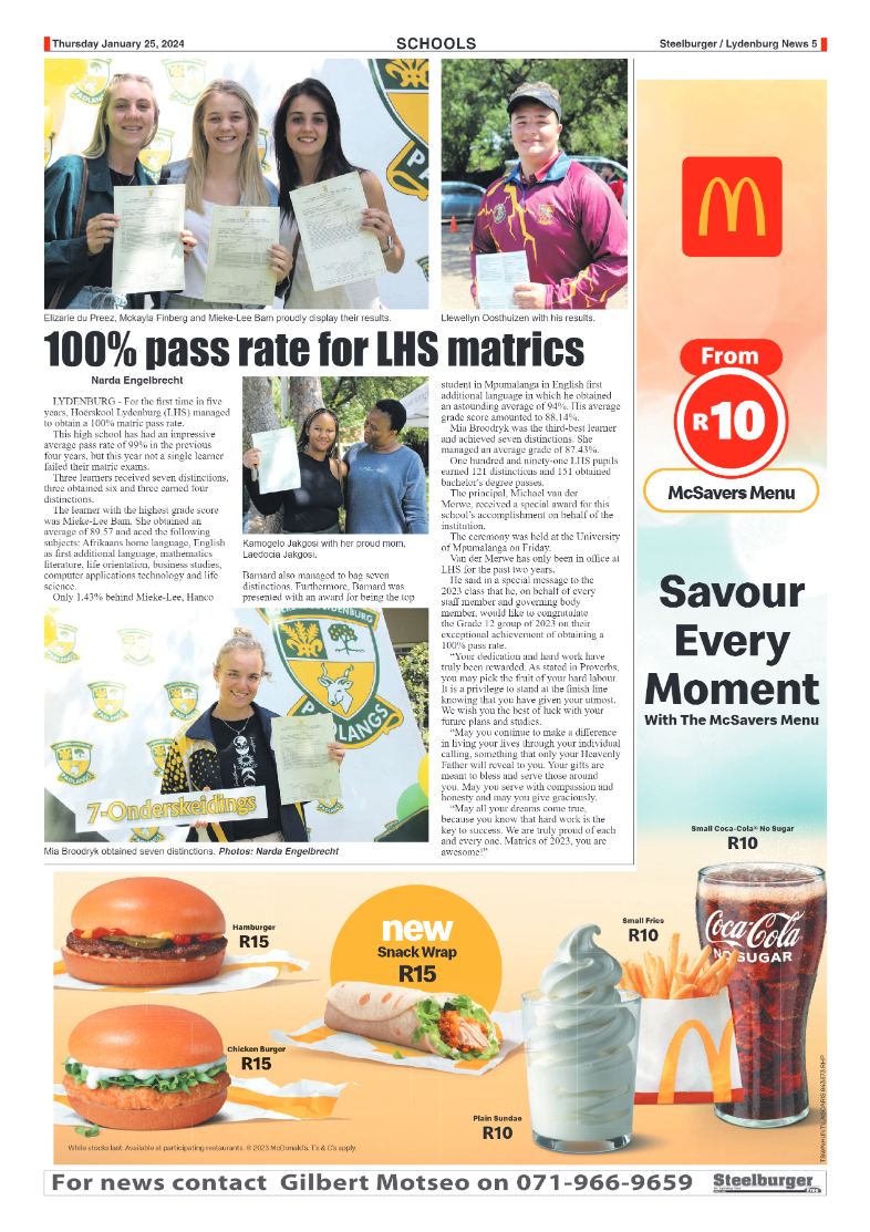 Steelburger News 25 January 2024 page 5