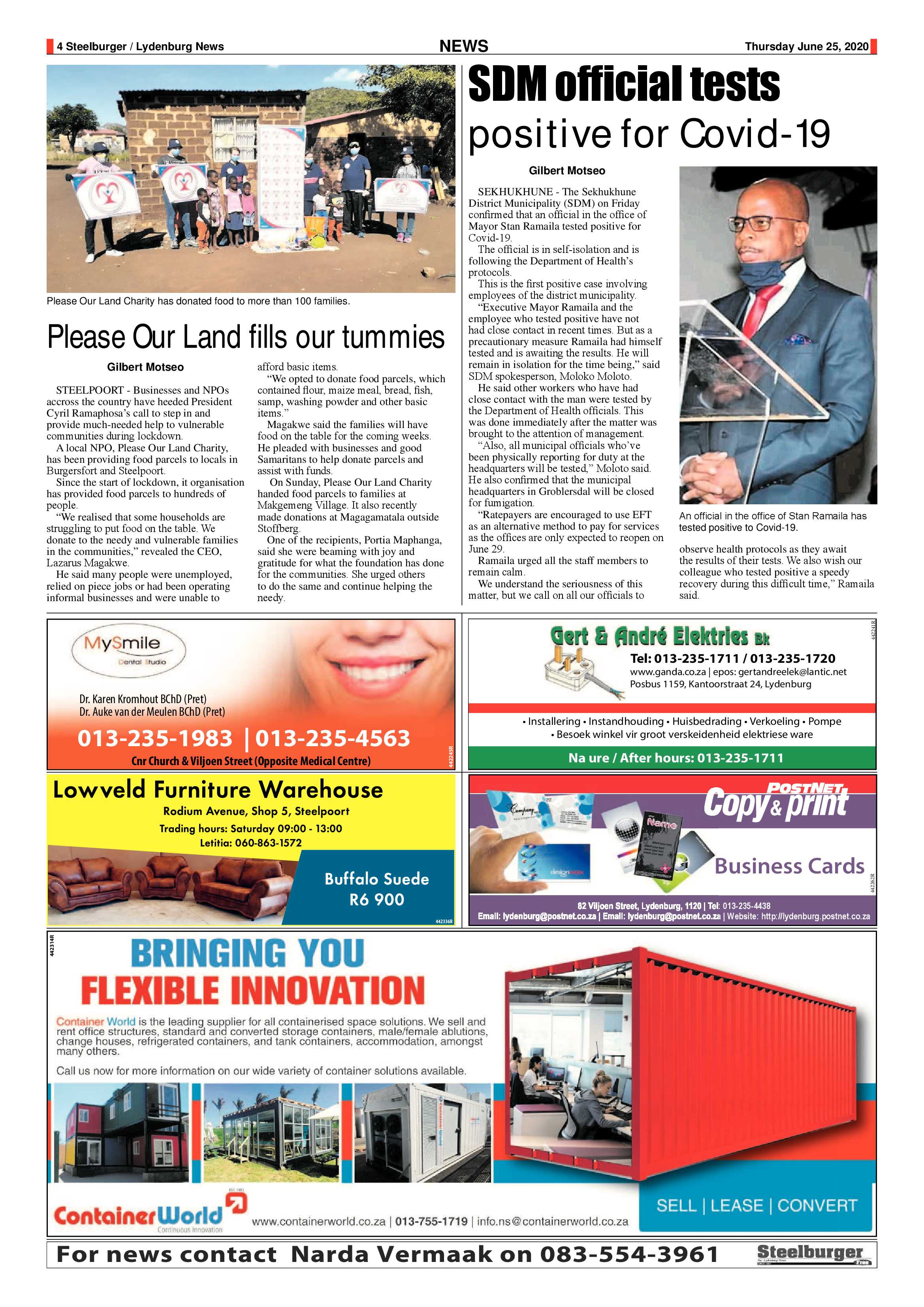 Steelburger News 25 June 2020 page 4
