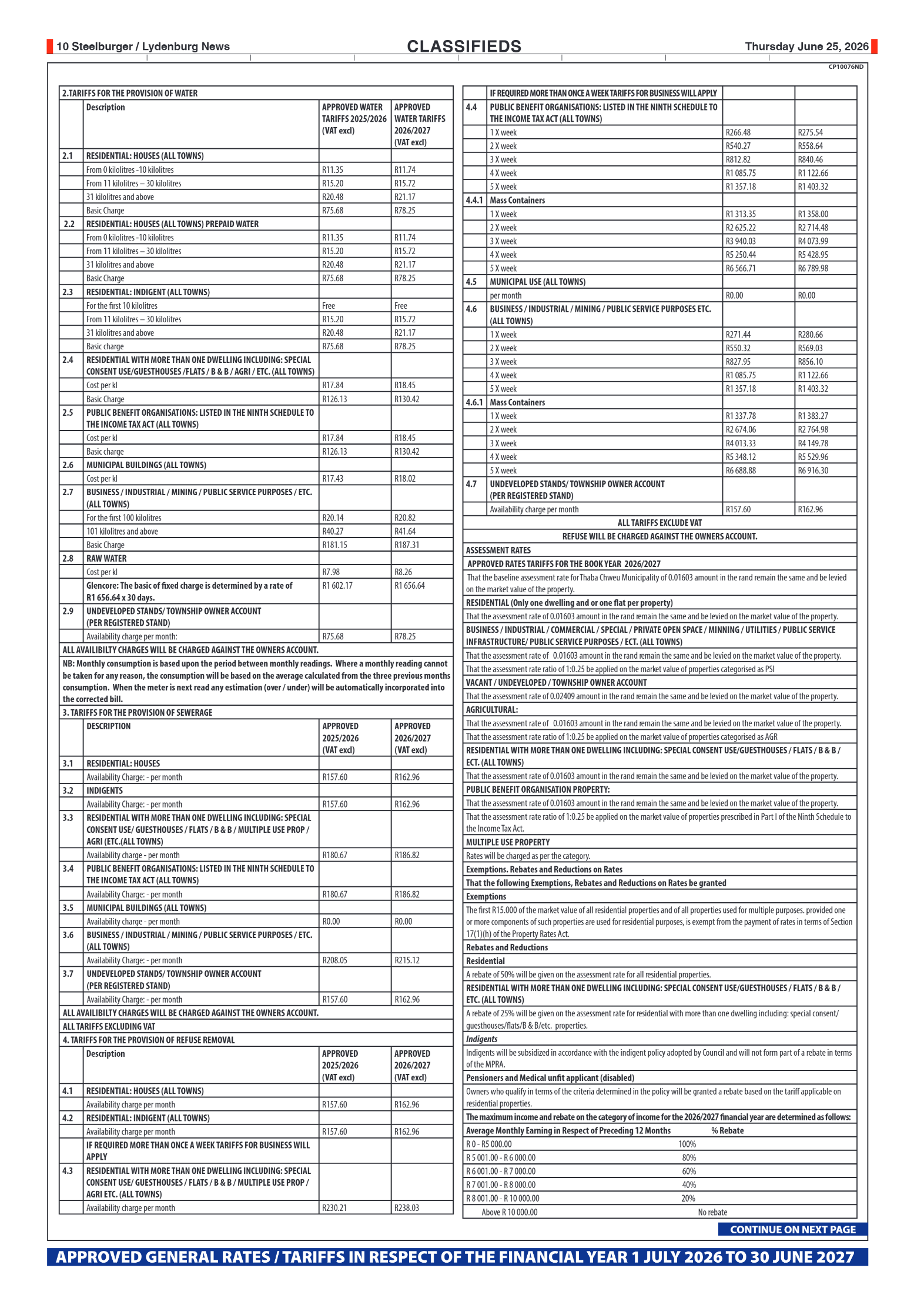 Steelburger News 25 June 2026 page 10