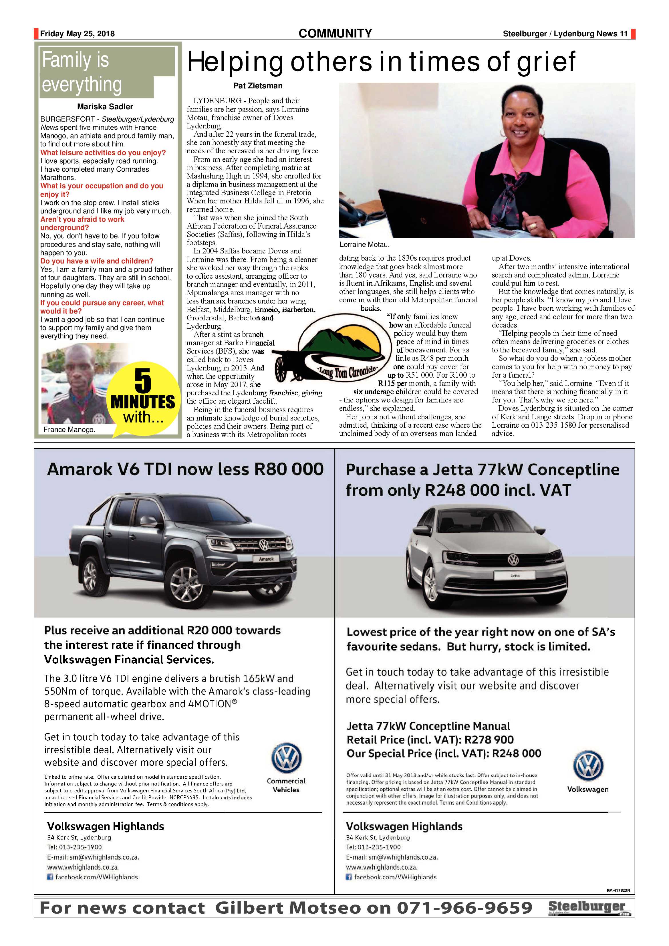 Steelburger News 25 May 2018 page 11