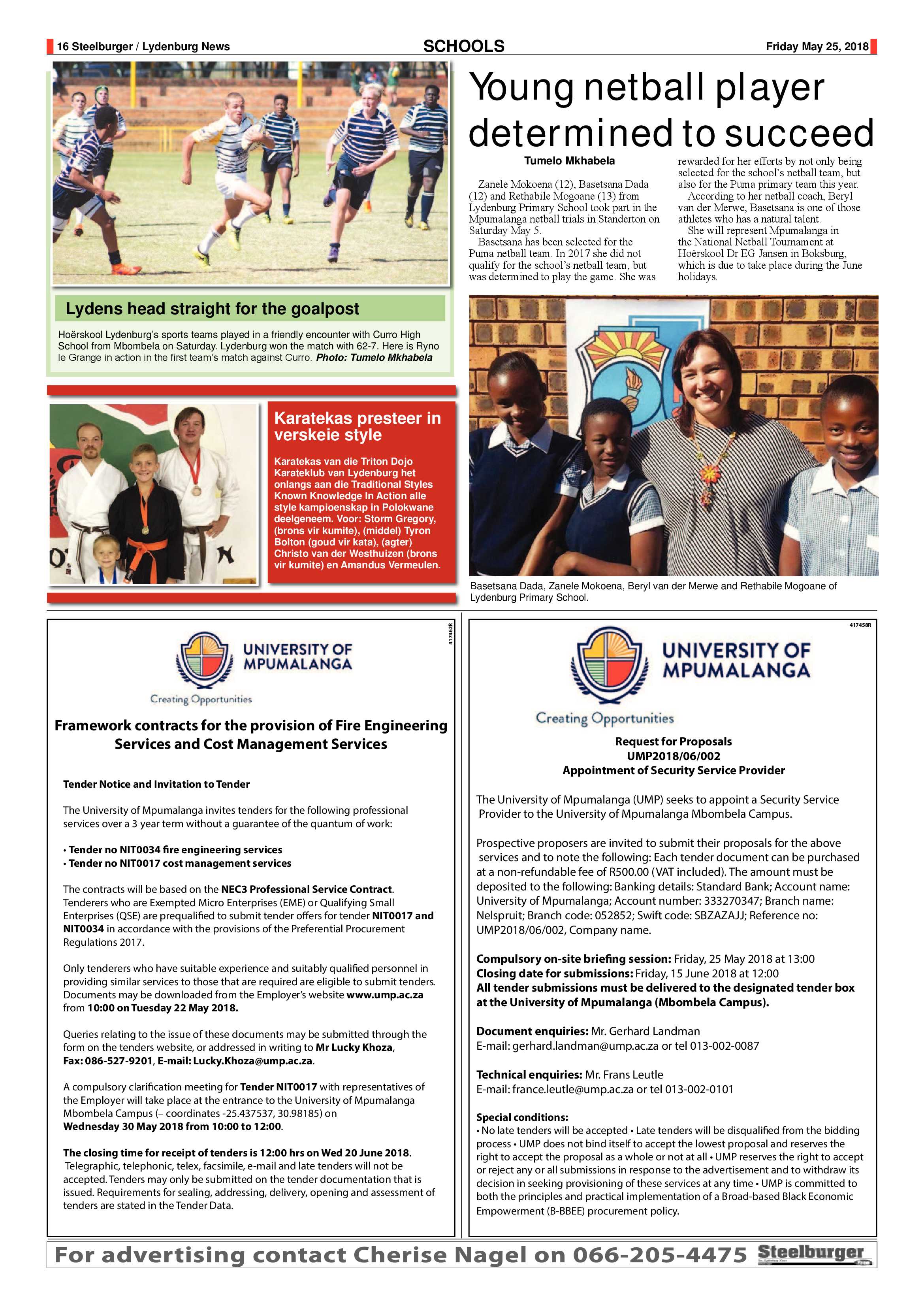 Steelburger News 25 May 2018 page 16