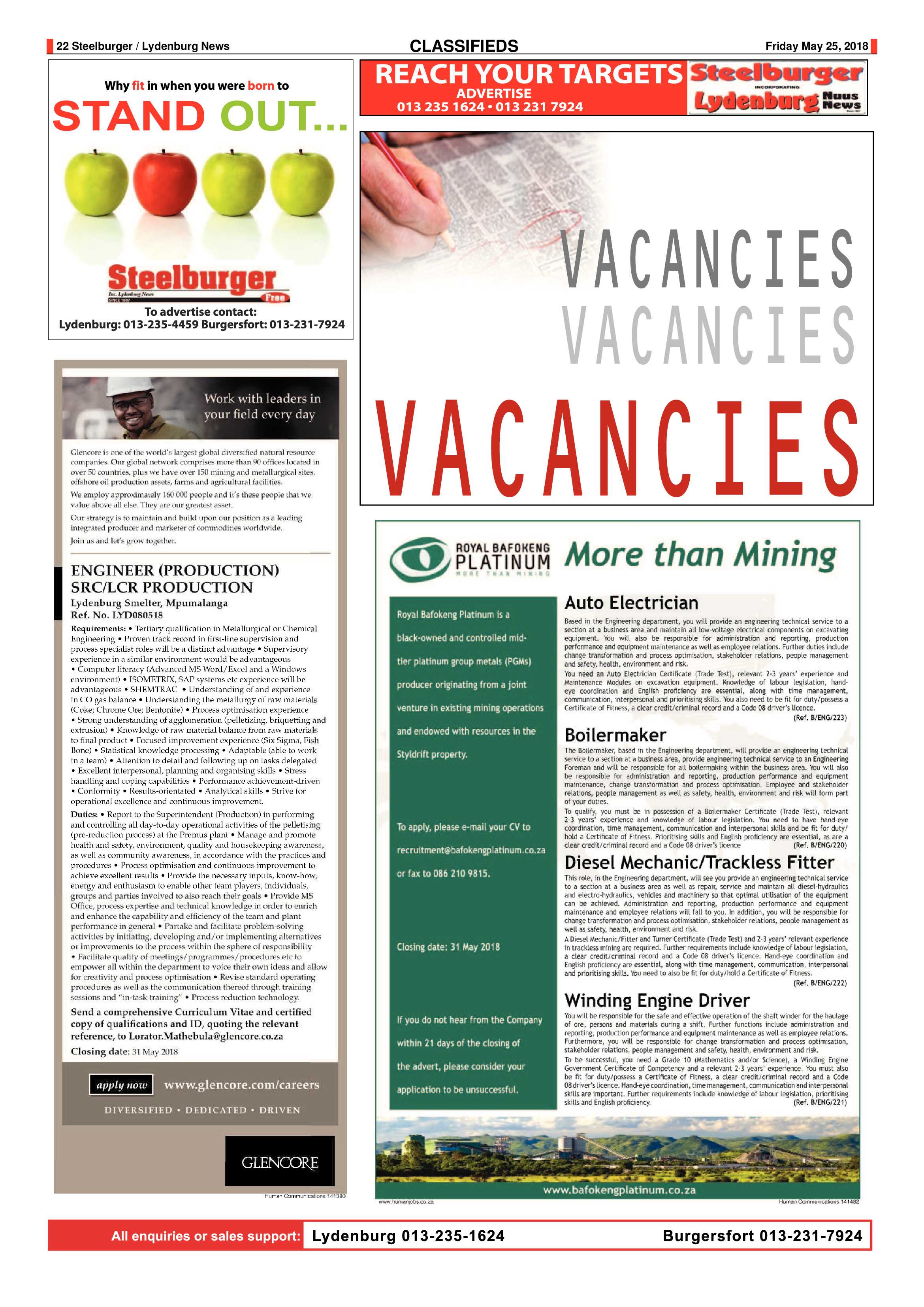 Steelburger News 25 May 2018 page 22