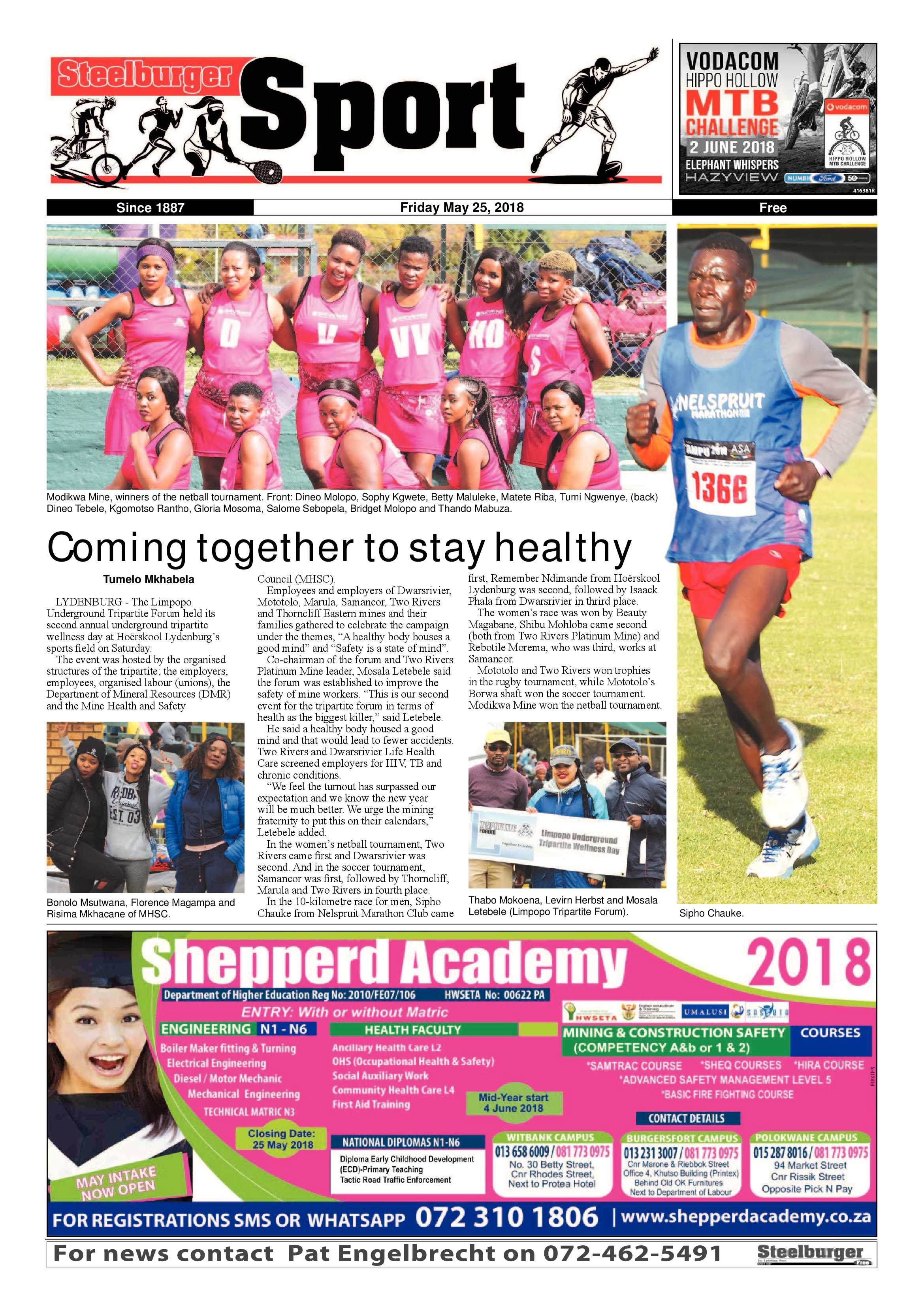 Steelburger News 25 May 2018 page 24