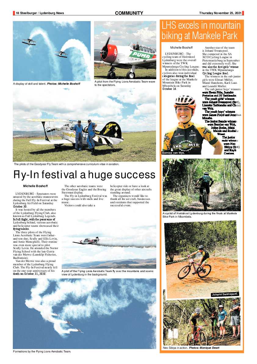 Steelburger News 25 November 2021 page 18