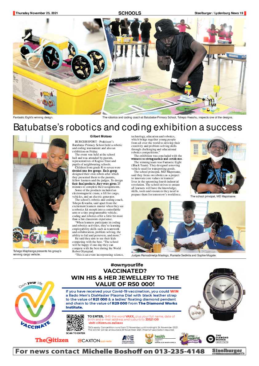 Steelburger News 25 November 2021 page 19