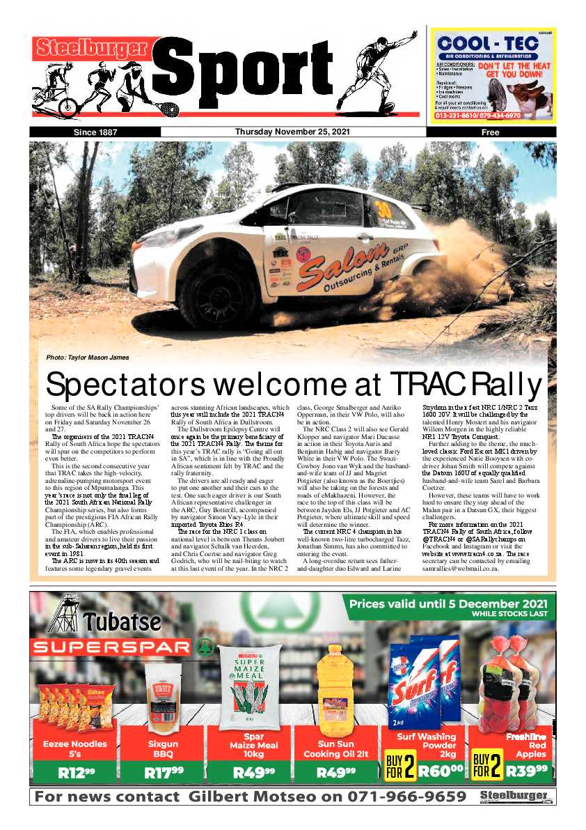 Steelburger News 25 November 2021 page 20