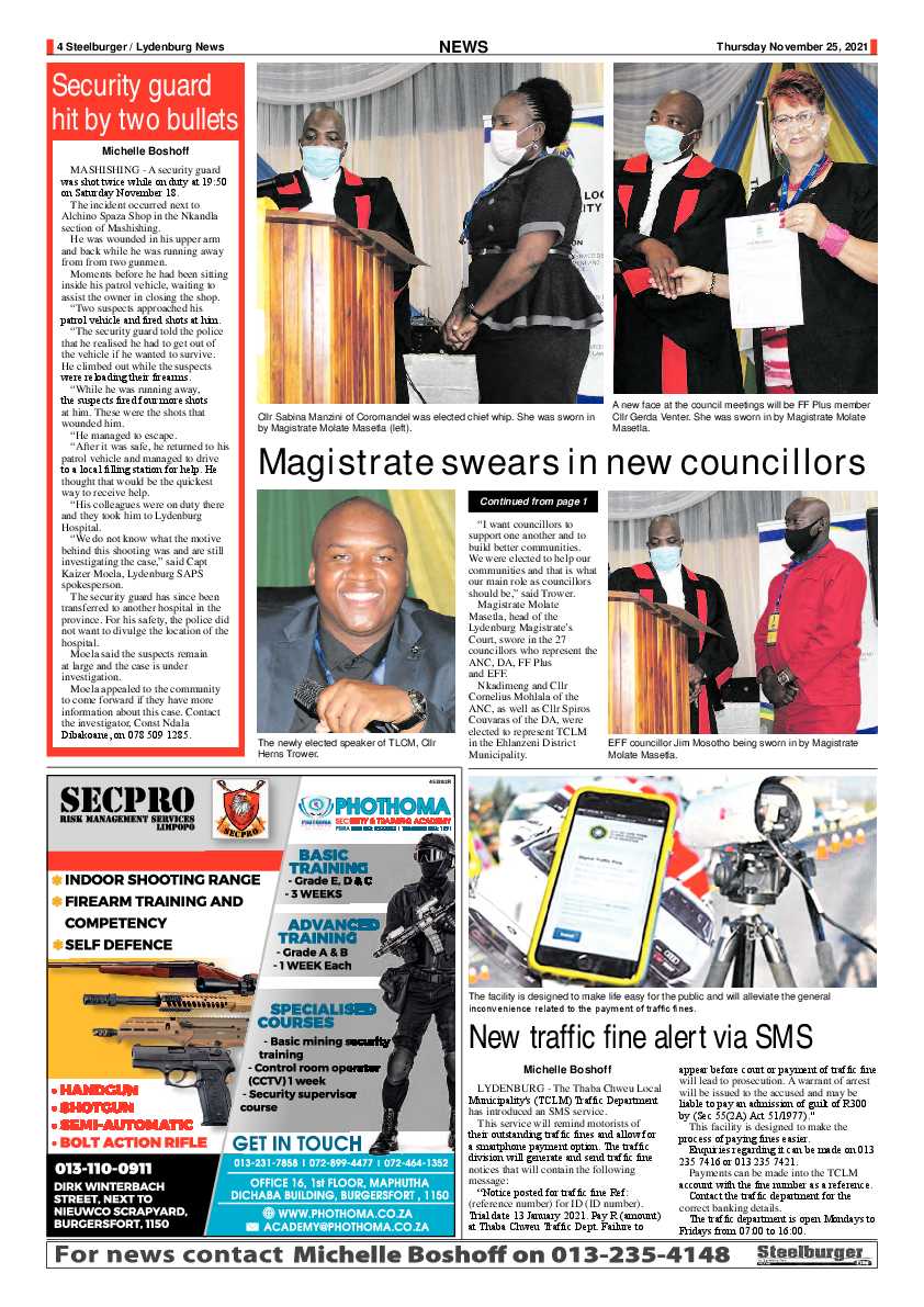 Steelburger News 25 November 2021 page 4