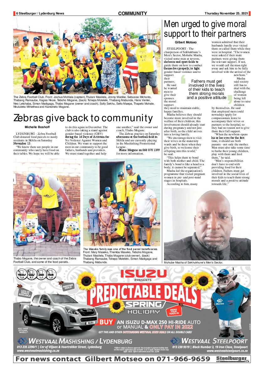 Steelburger News 25 November 2021 page 6