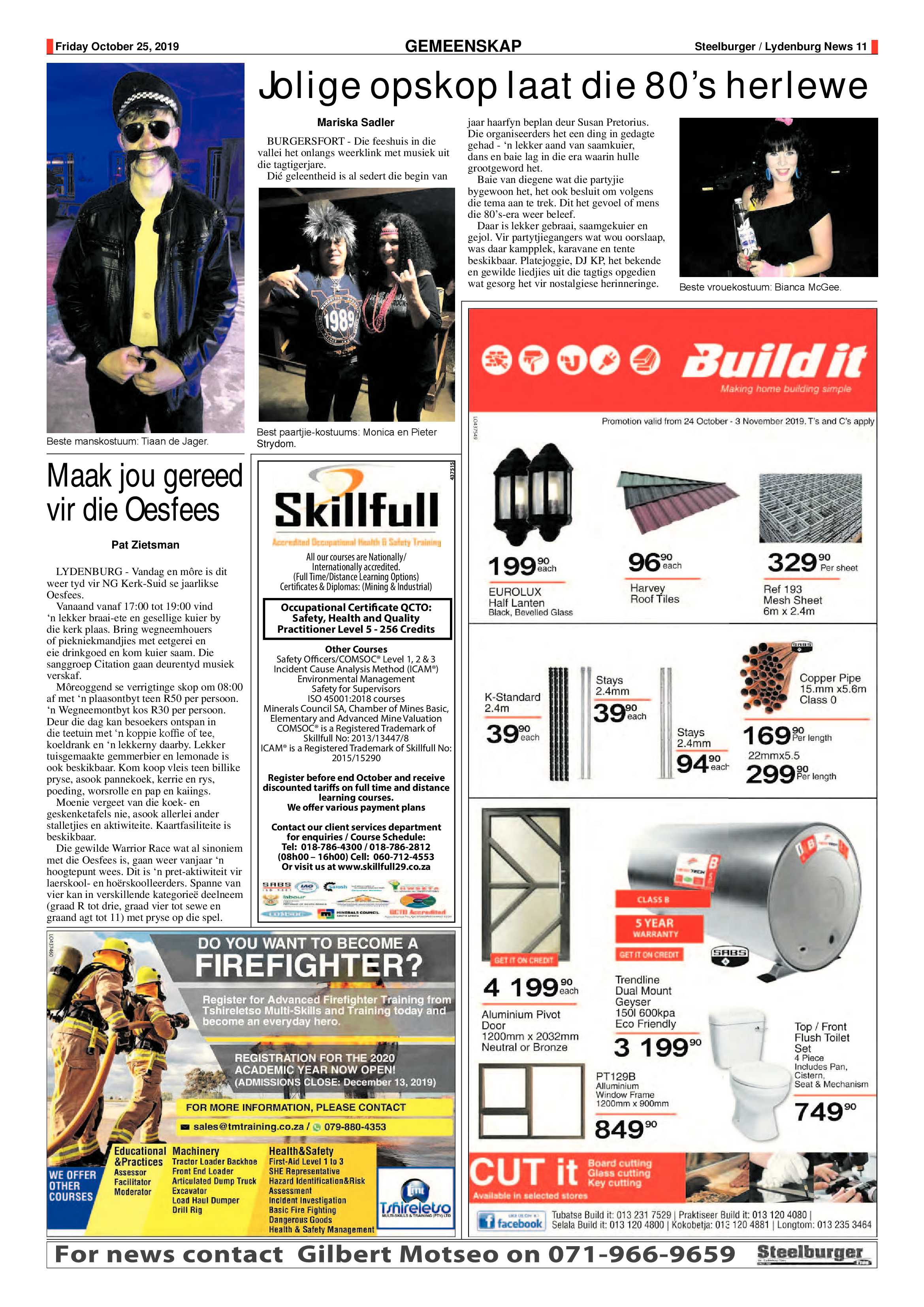 Steelburger News 25 October 2019 page 11
