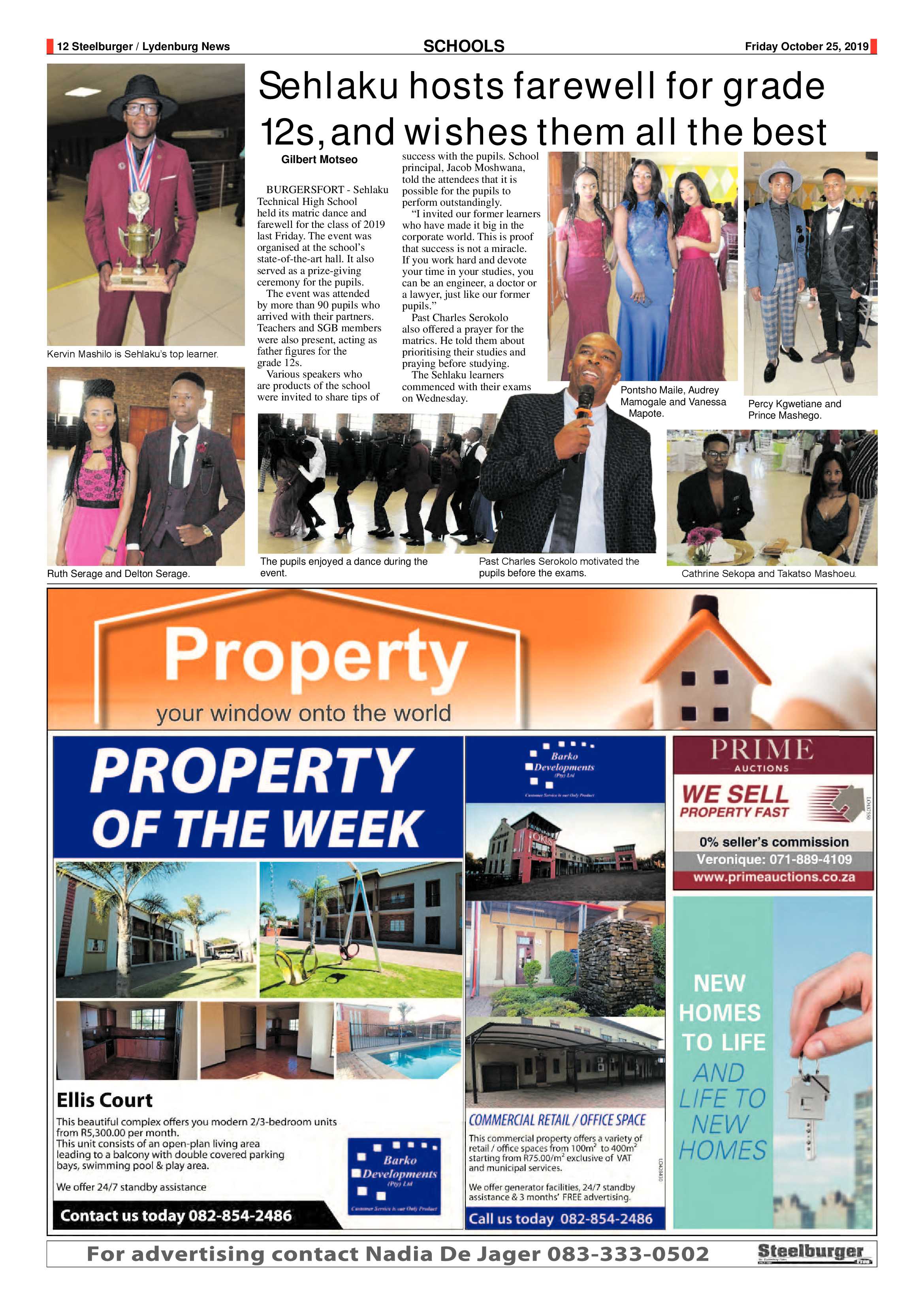 Steelburger News 25 October 2019 page 12