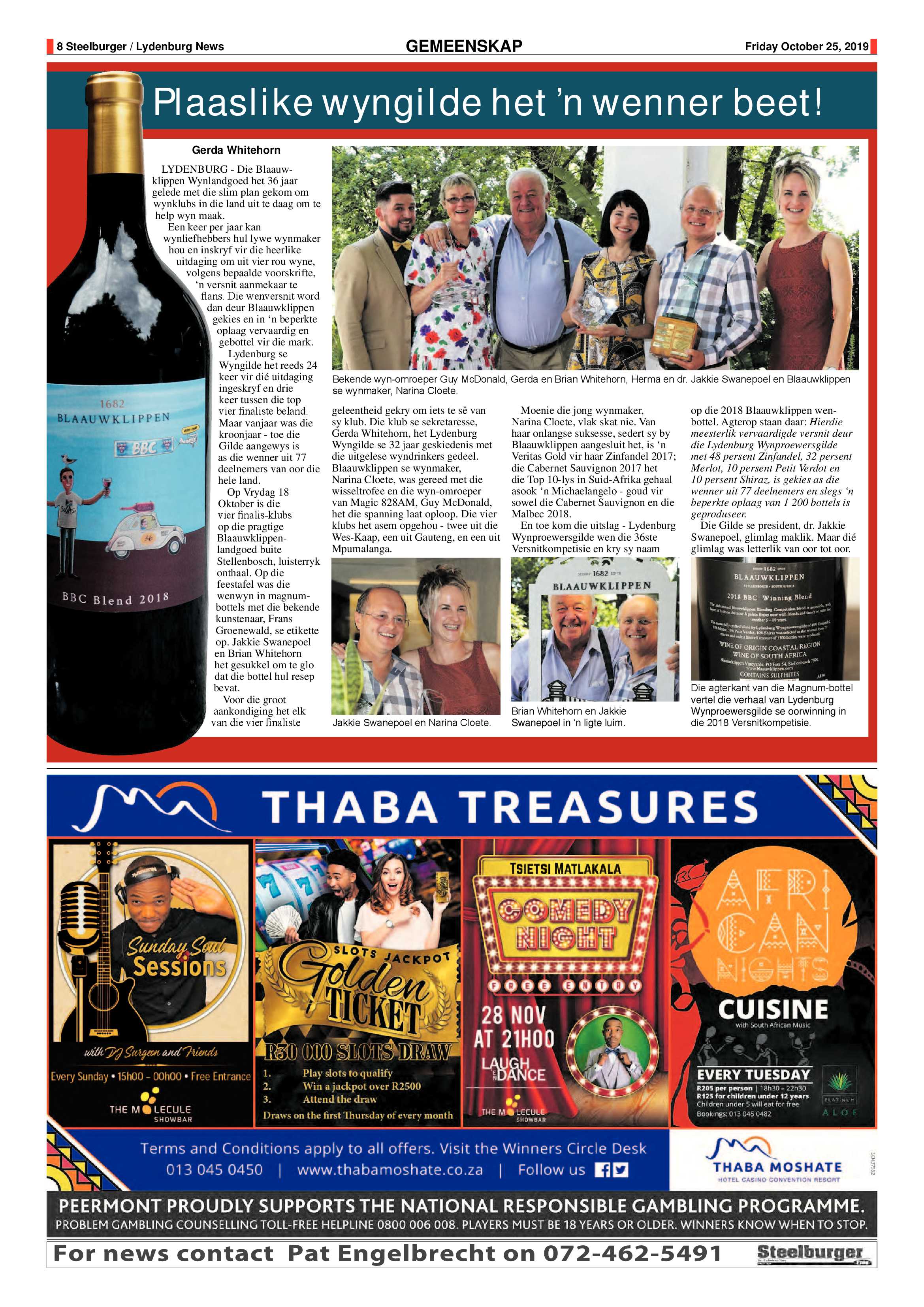 Steelburger News 25 October 2019 page 8