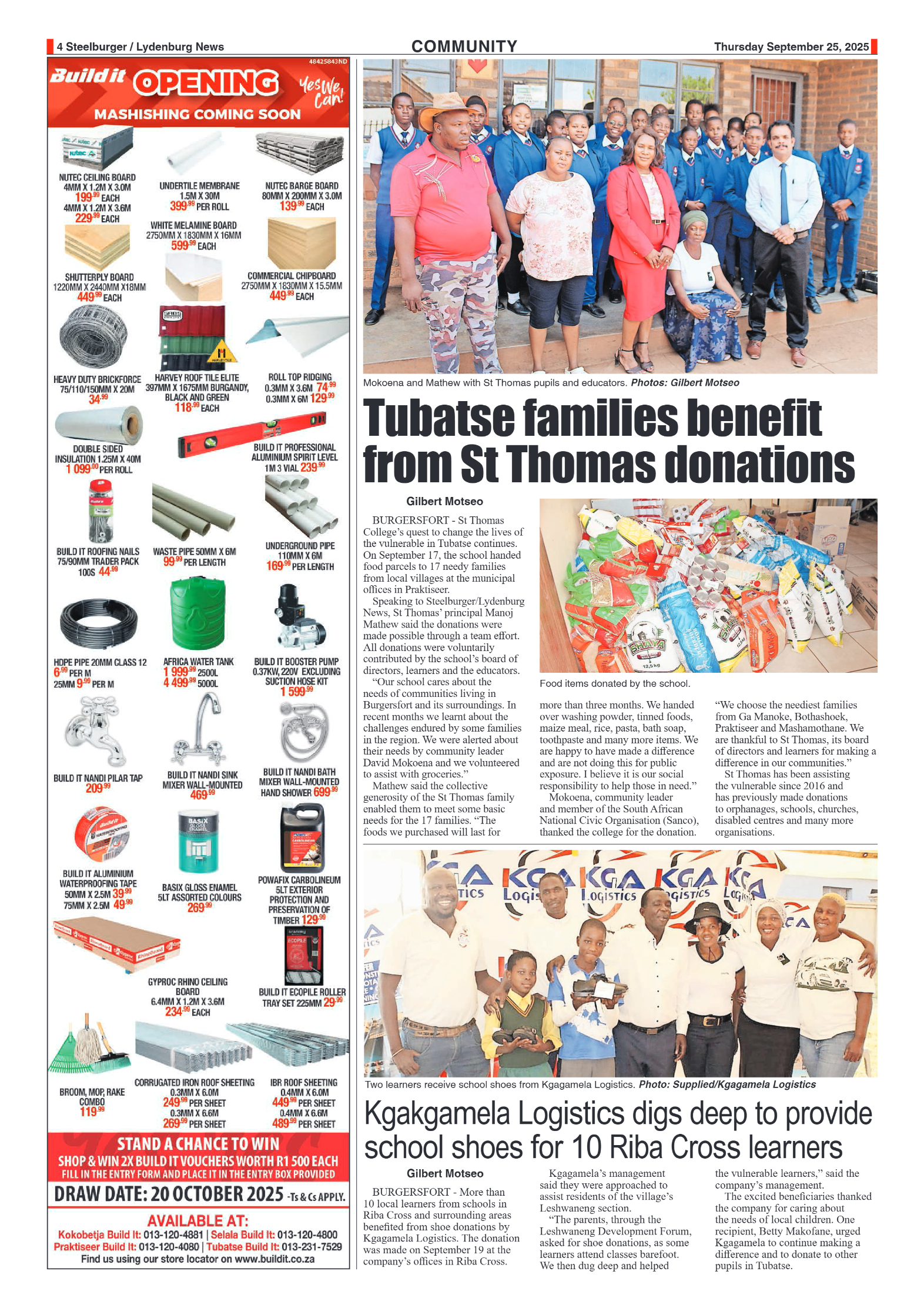 Steelburger News 25 September 2025 page 4