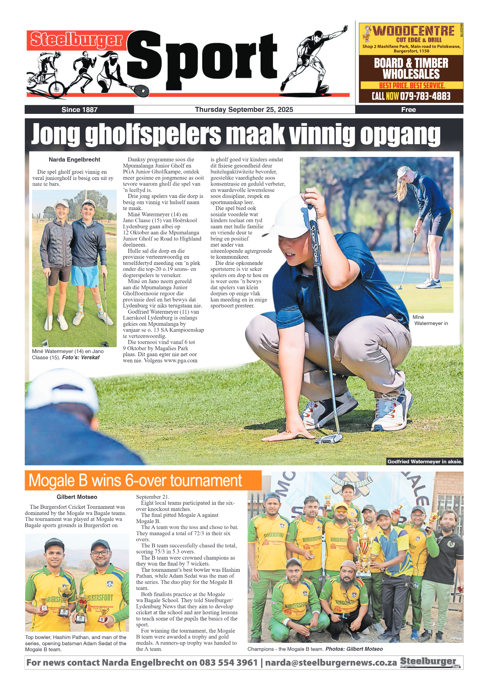 Steelburger News 25 September 2025 page 8