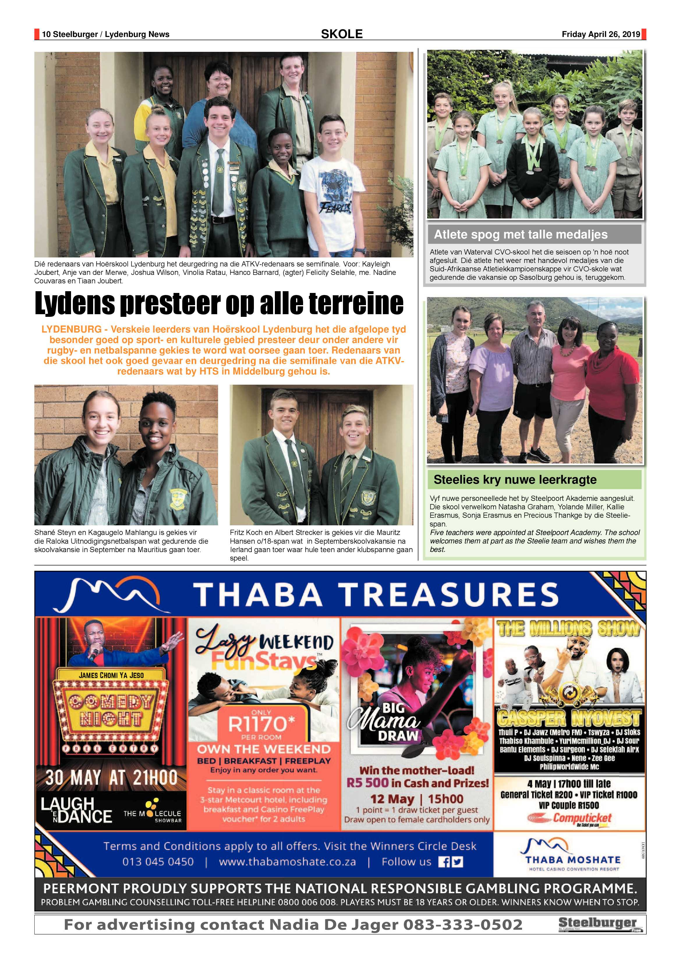 Steelburger News 26 April 2019 page 10