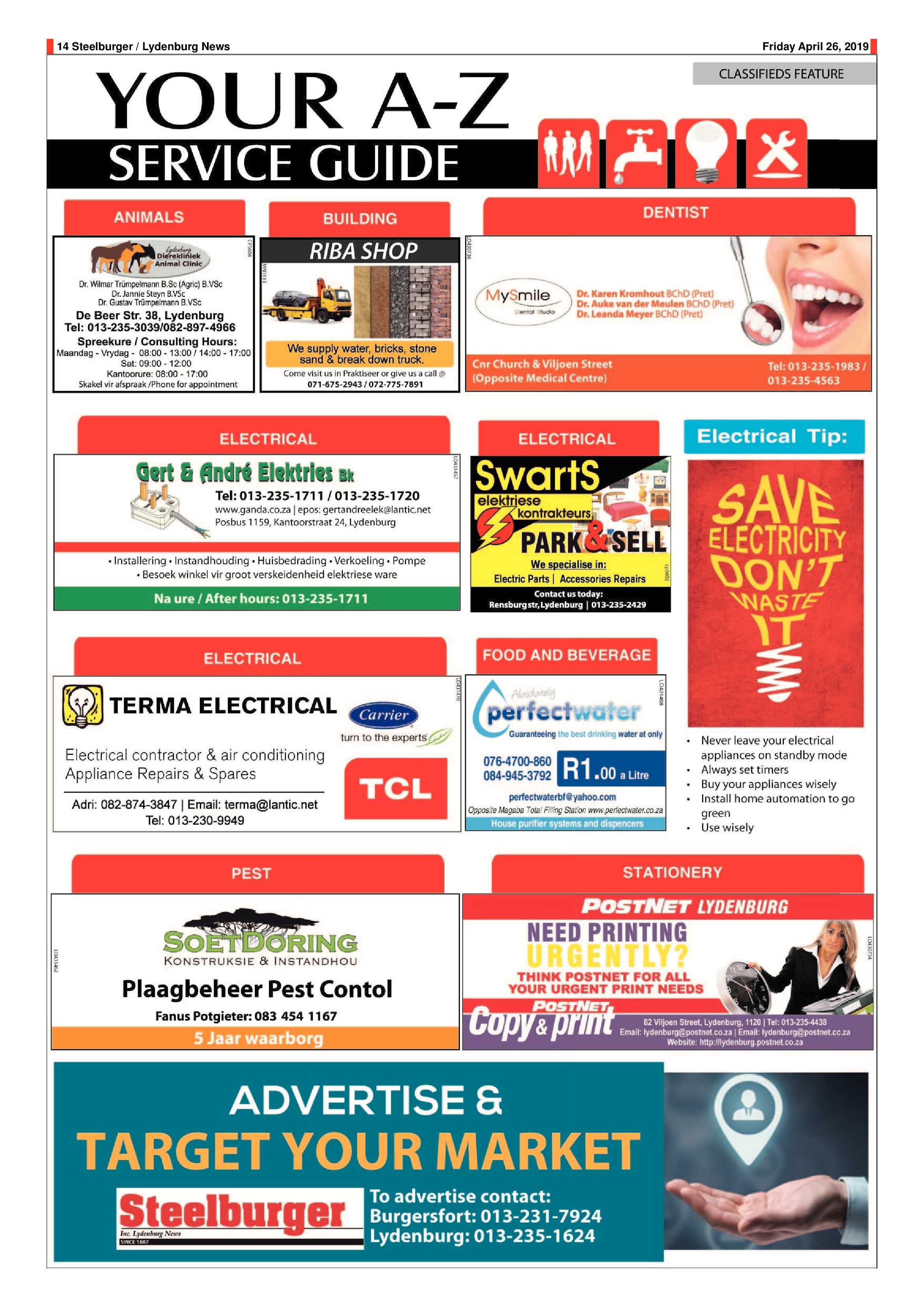 Steelburger News 26 April 2019 page 14