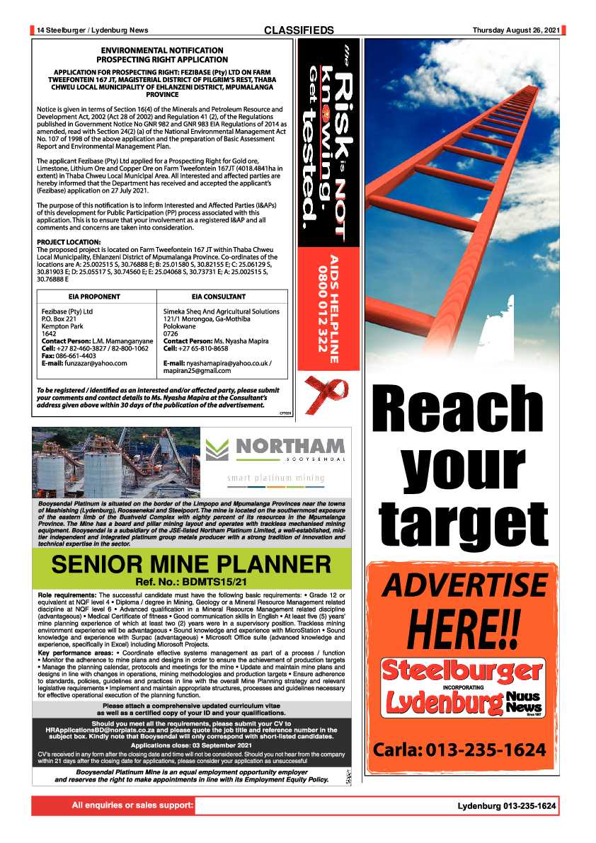 Steelburger News 26 August 2021 page 14