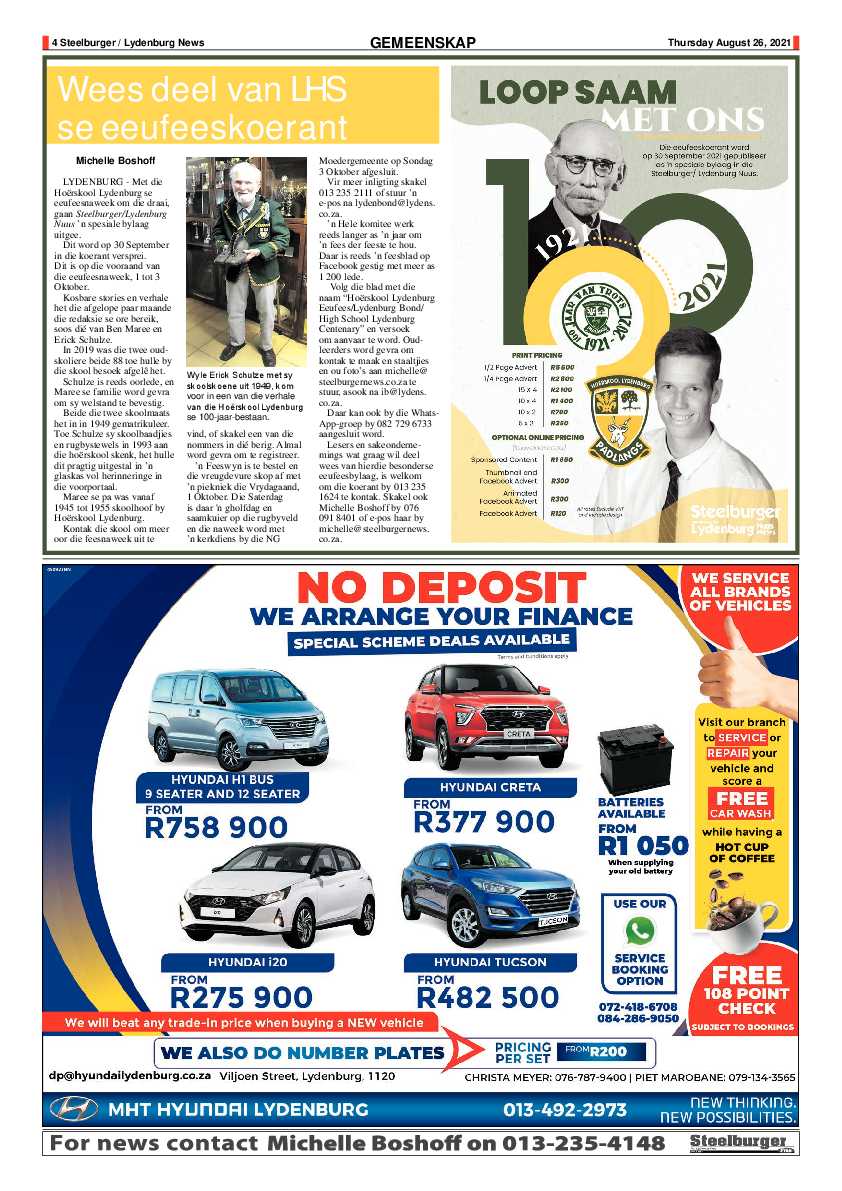 Steelburger News 26 August 2021 page 4