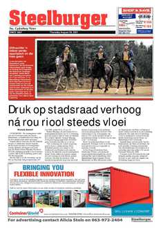 Steelburger News 26 August 2021