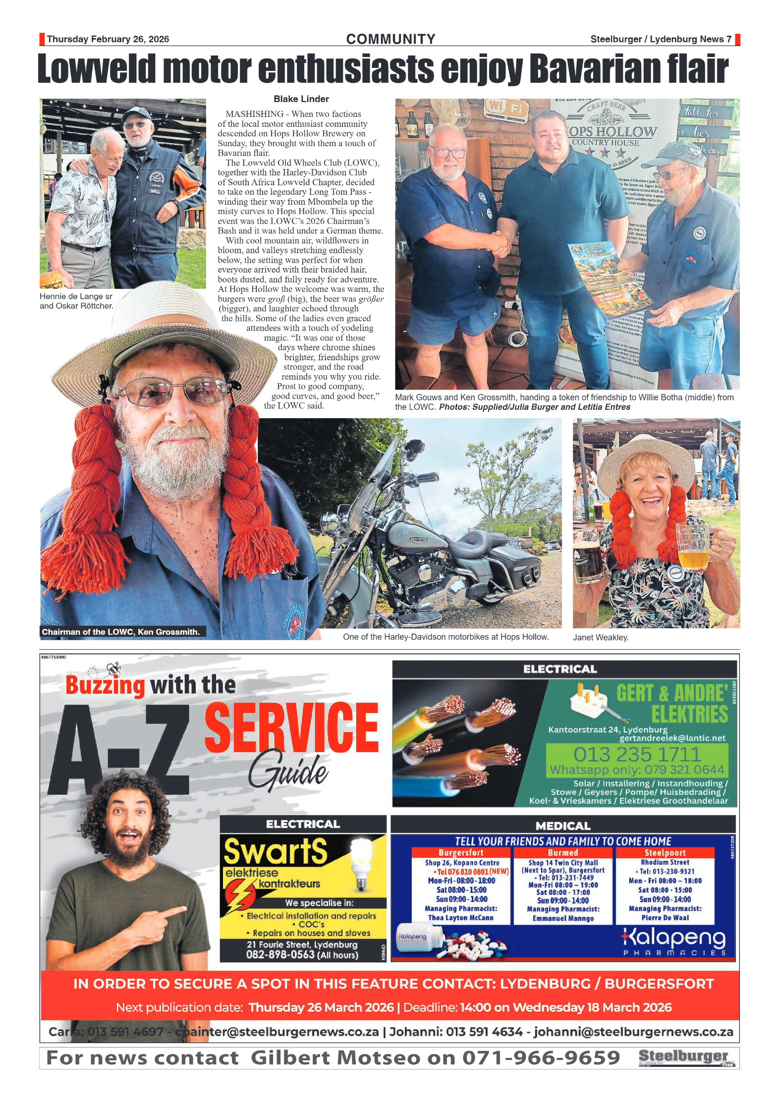 Steelburger News 26 February 2026 page 7