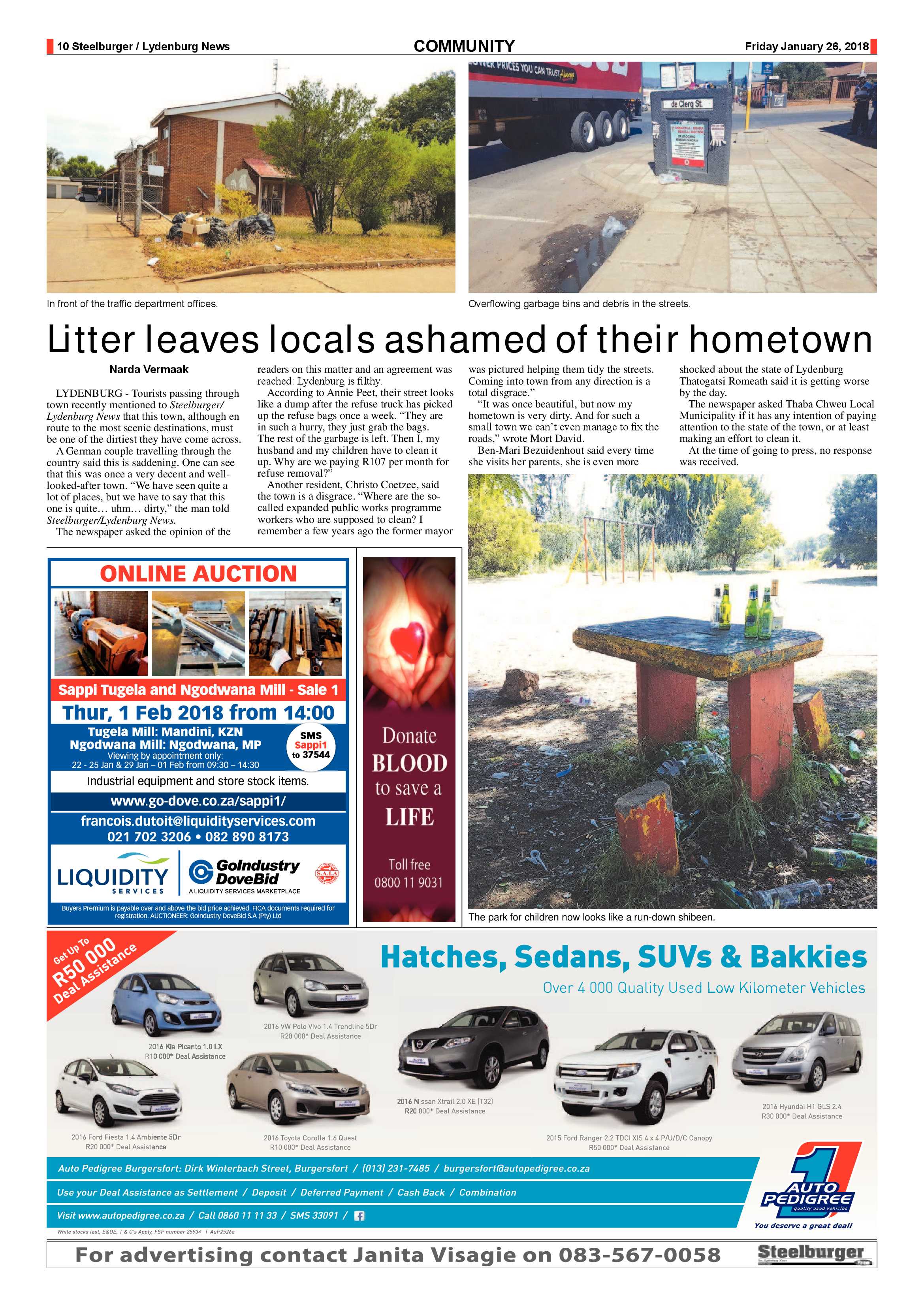 Steelburger News 26 January 2018 page 10