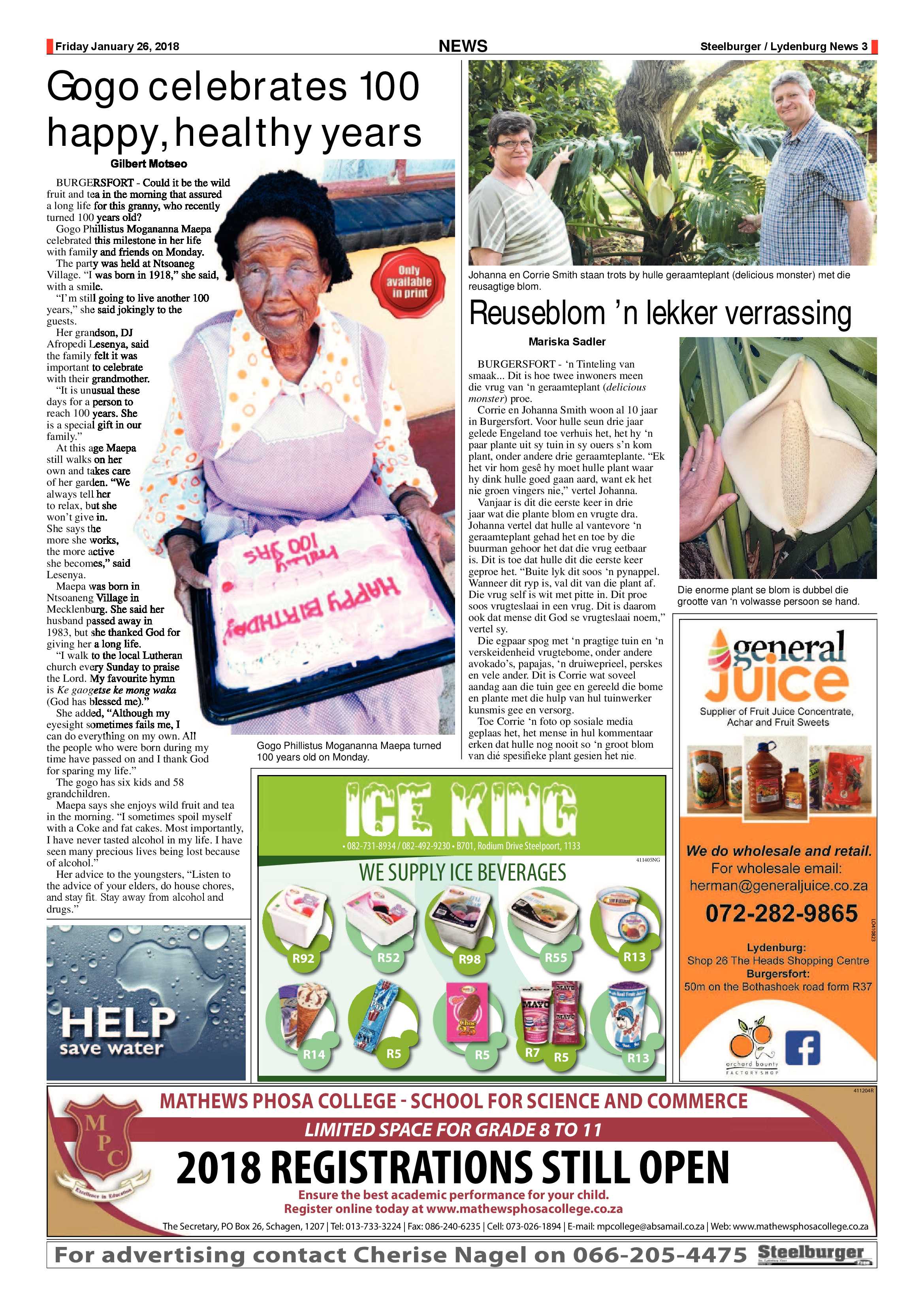 Steelburger News 26 January 2018 page 3