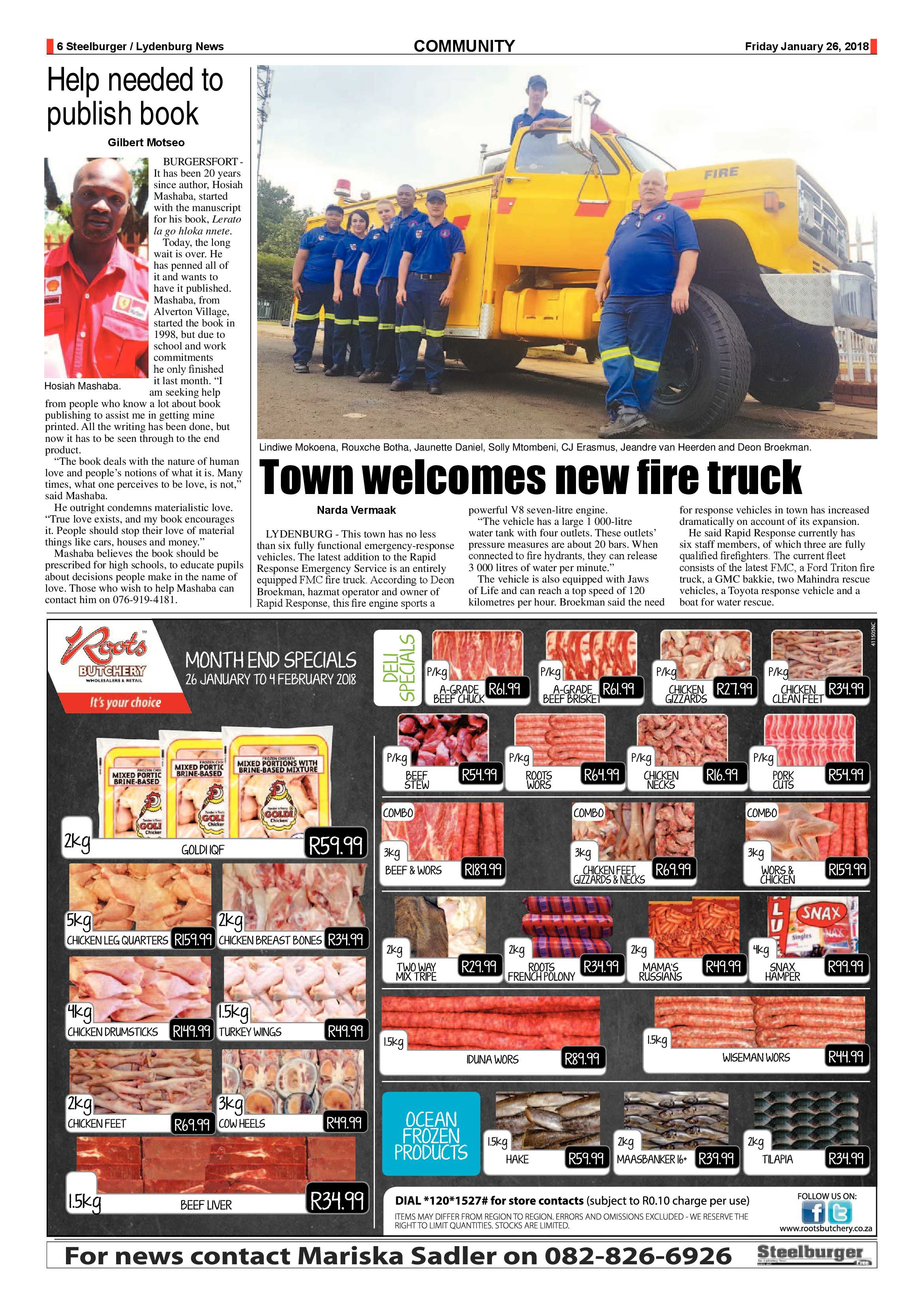 Steelburger News 26 January 2018 page 6