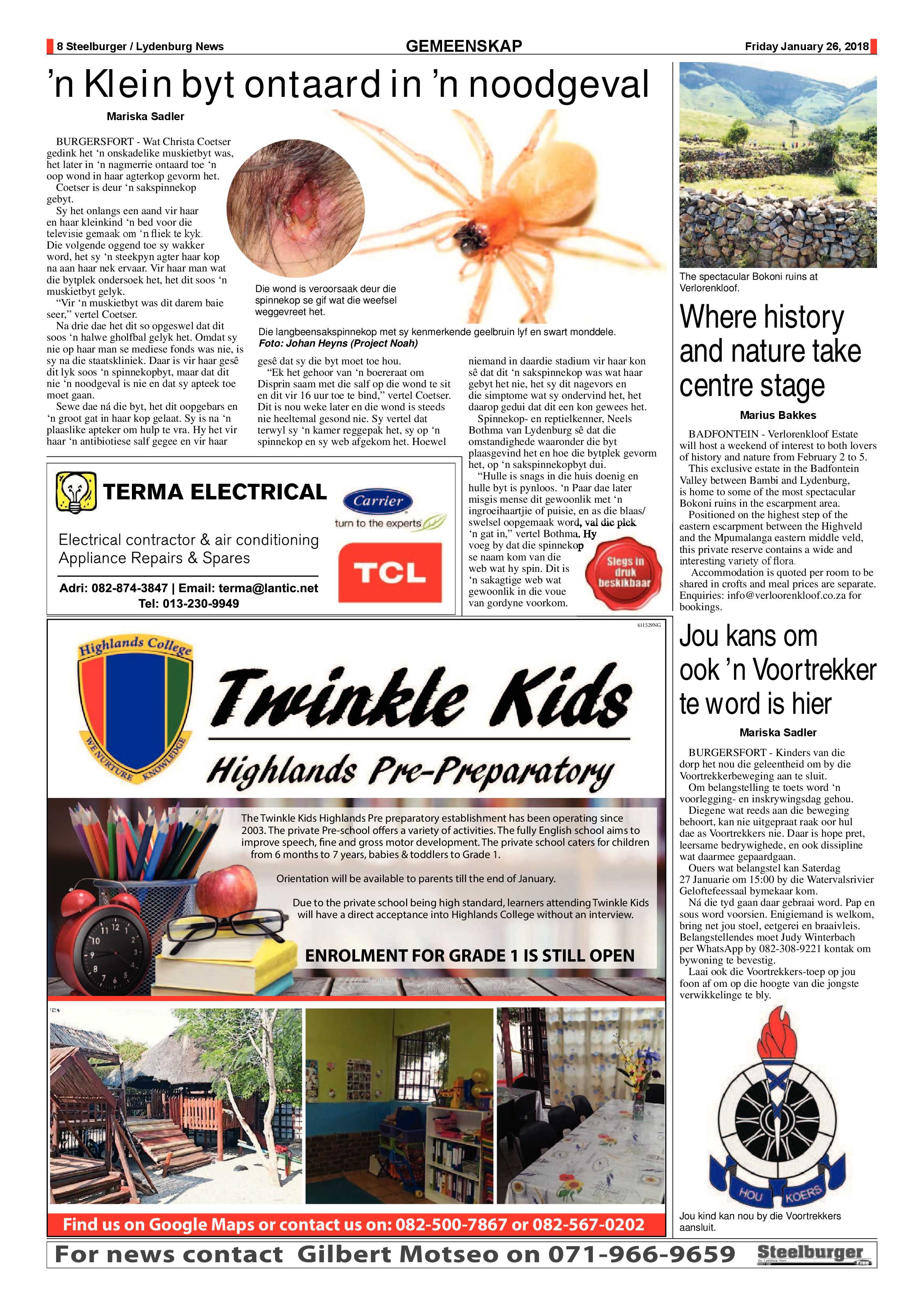 Steelburger News 26 January 2018 page 8
