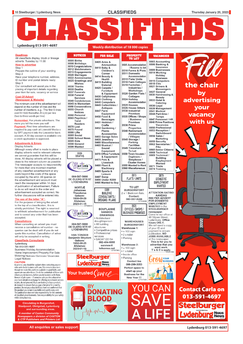 Steelburger News 26 January 2023 page 10