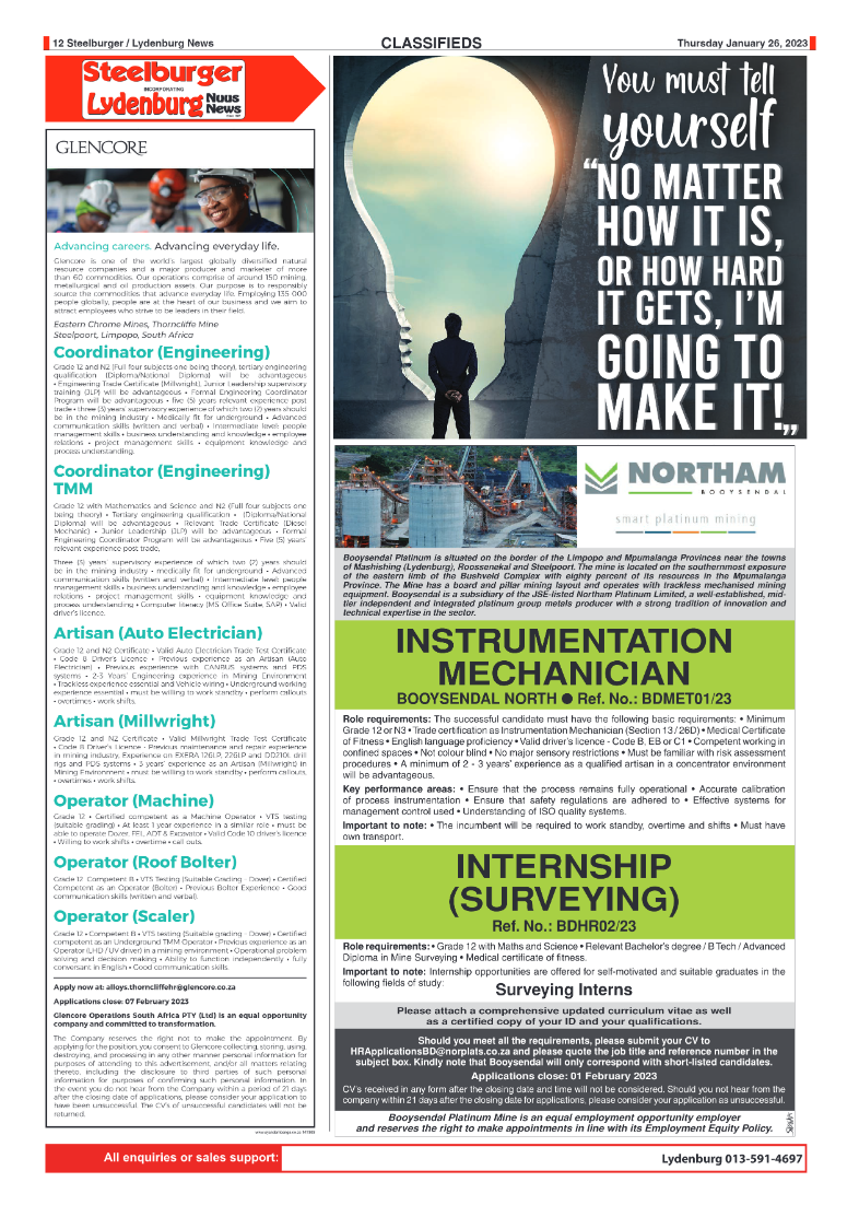 Steelburger News 26 January 2023 page 12