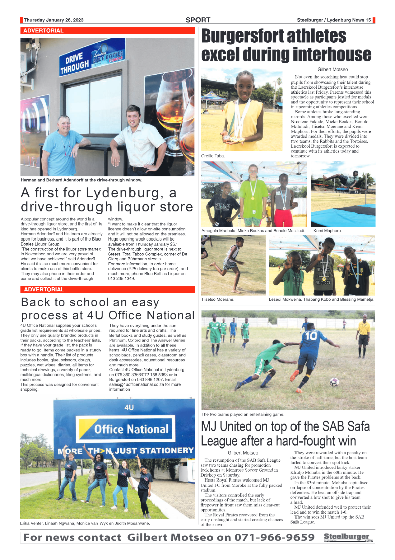 Steelburger News 26 January 2023 page 15