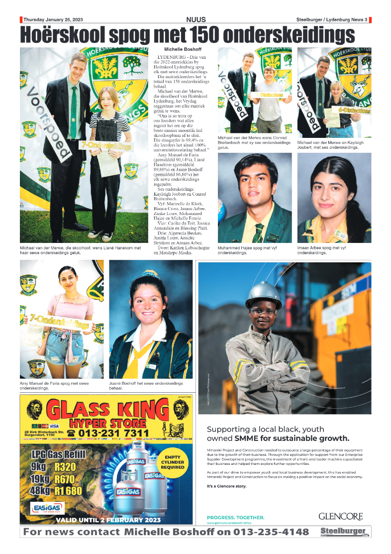 Steelburger News 26 January 2023 page 3