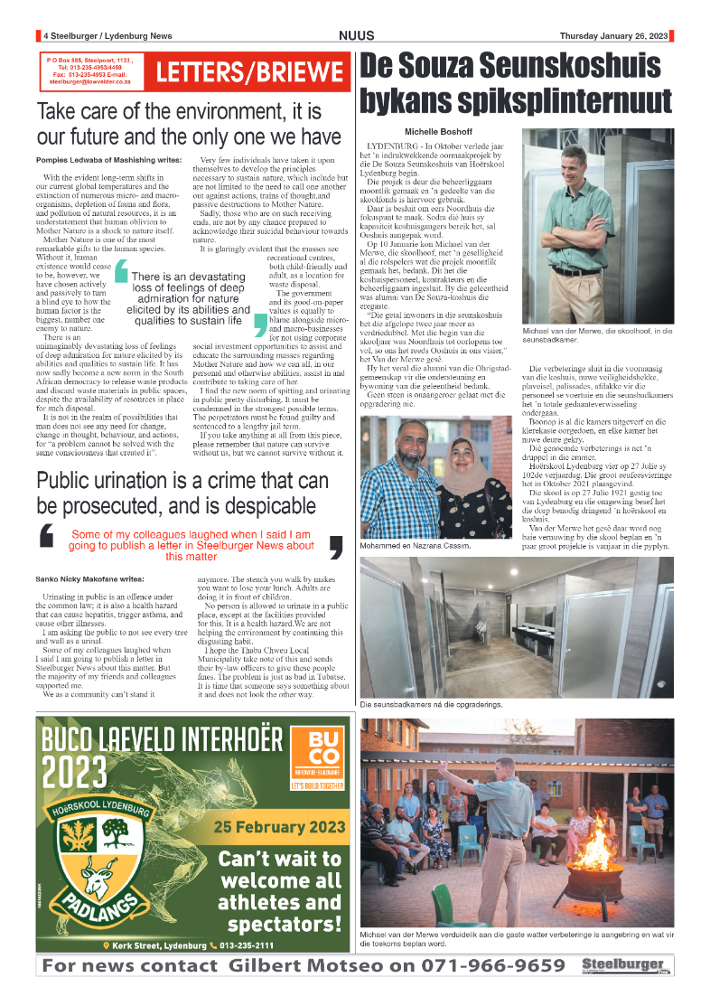 Steelburger News 26 January 2023 page 4