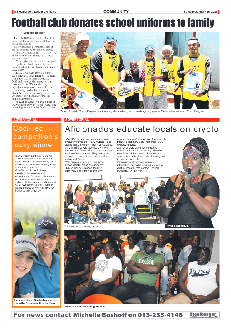 Steelburger News 26 January 2023 page 8