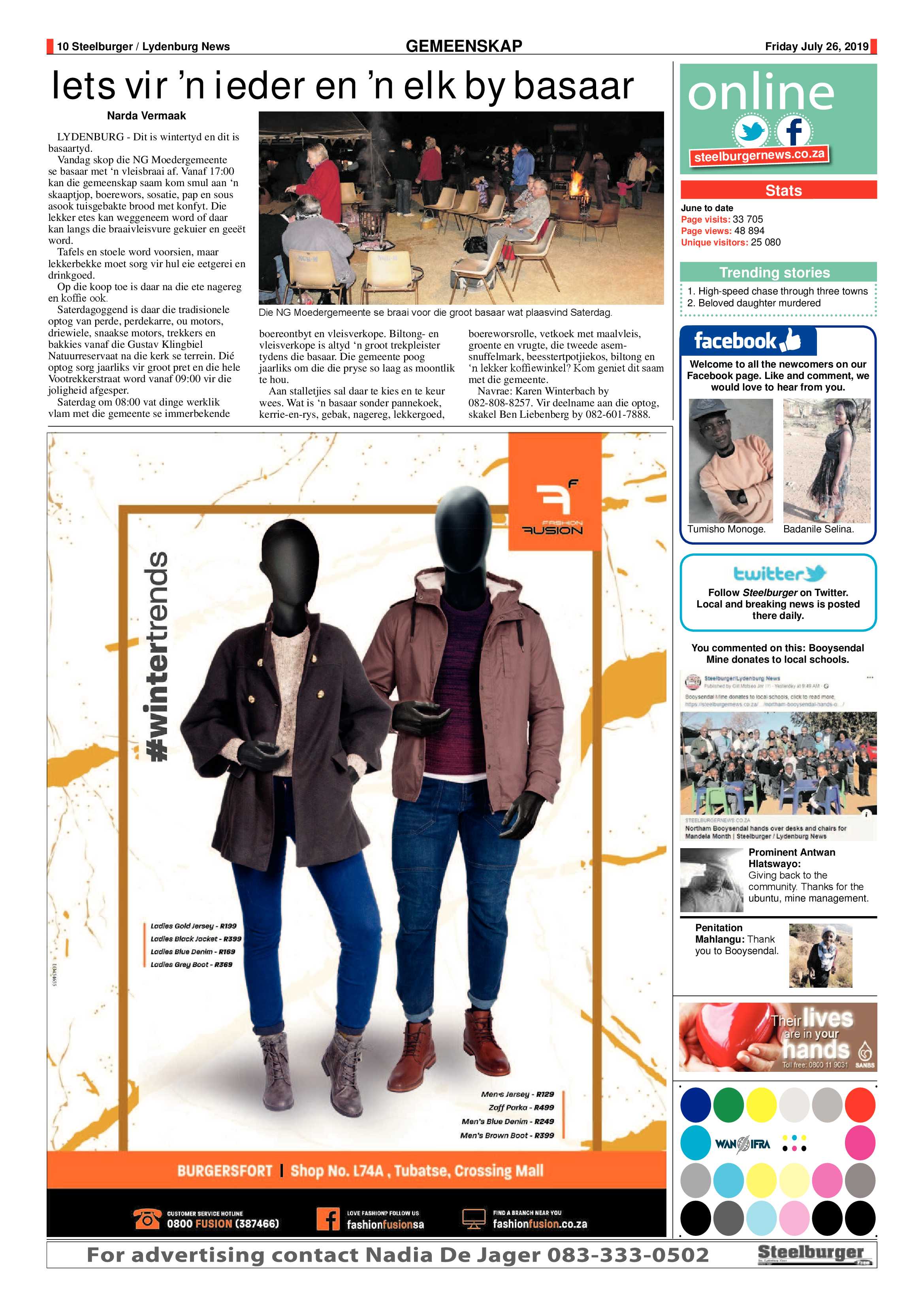 Steelburger News 26 July 2019 page 10