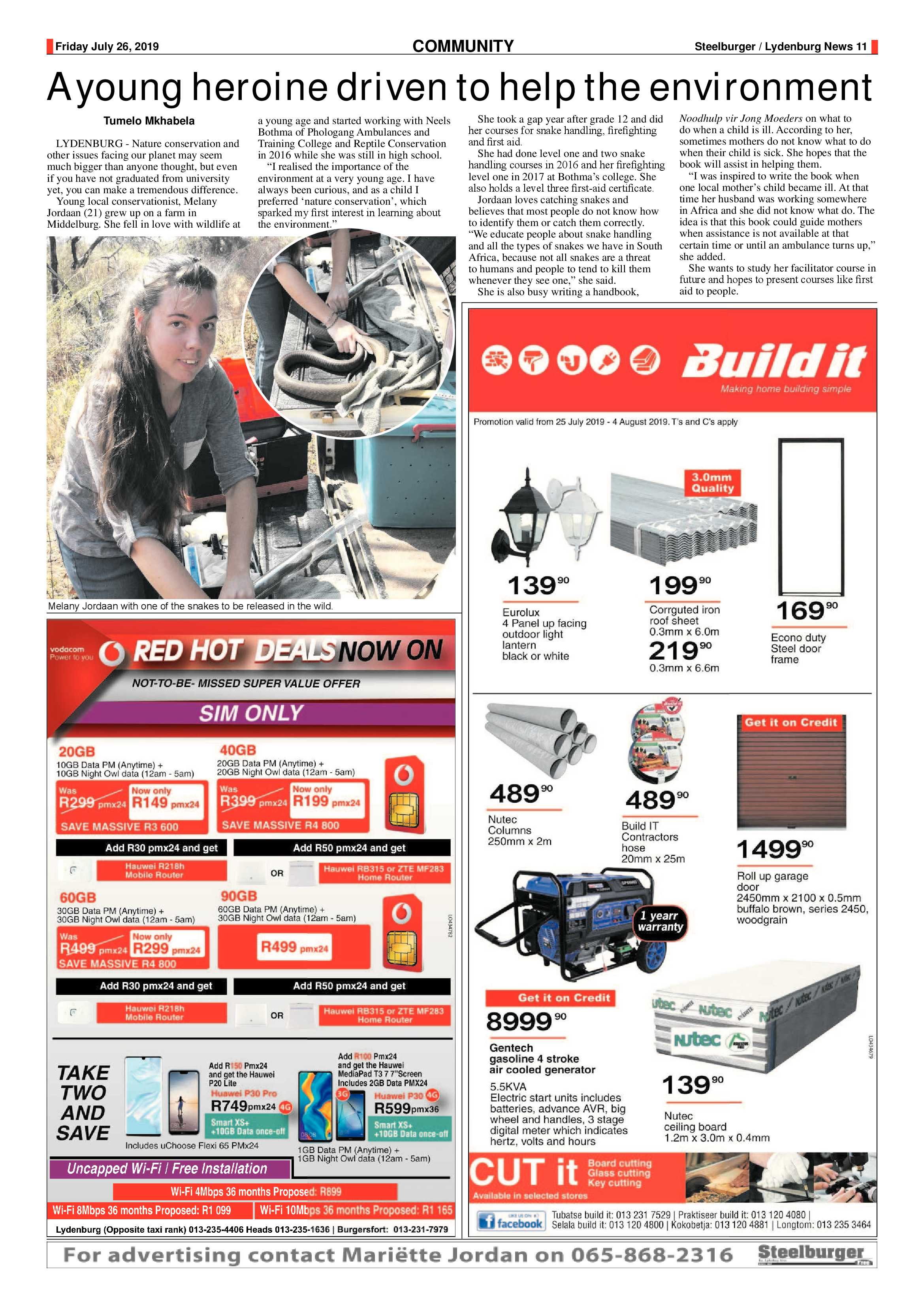 Steelburger News 26 July 2019 page 11