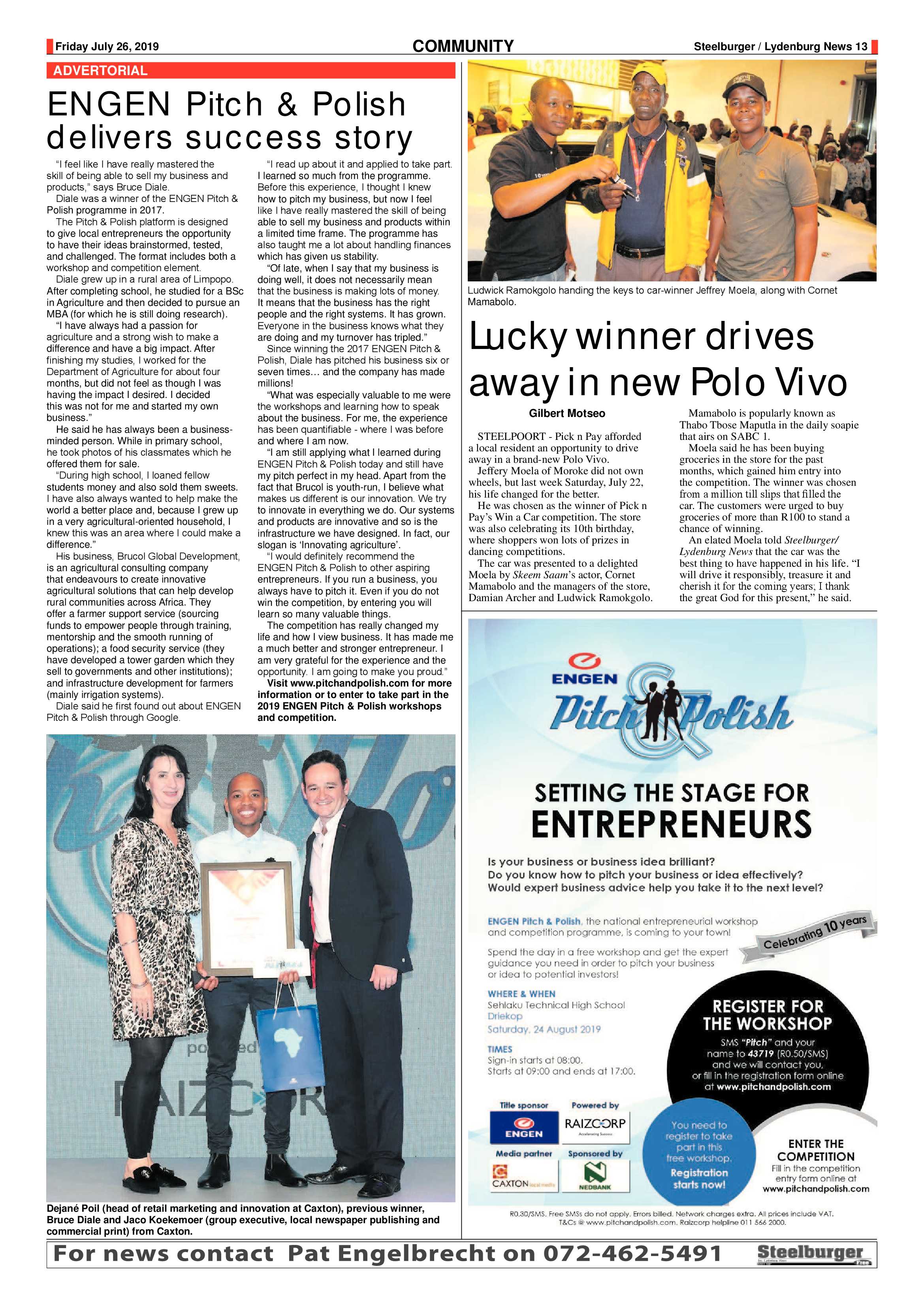 Steelburger News 26 July 2019 page 13