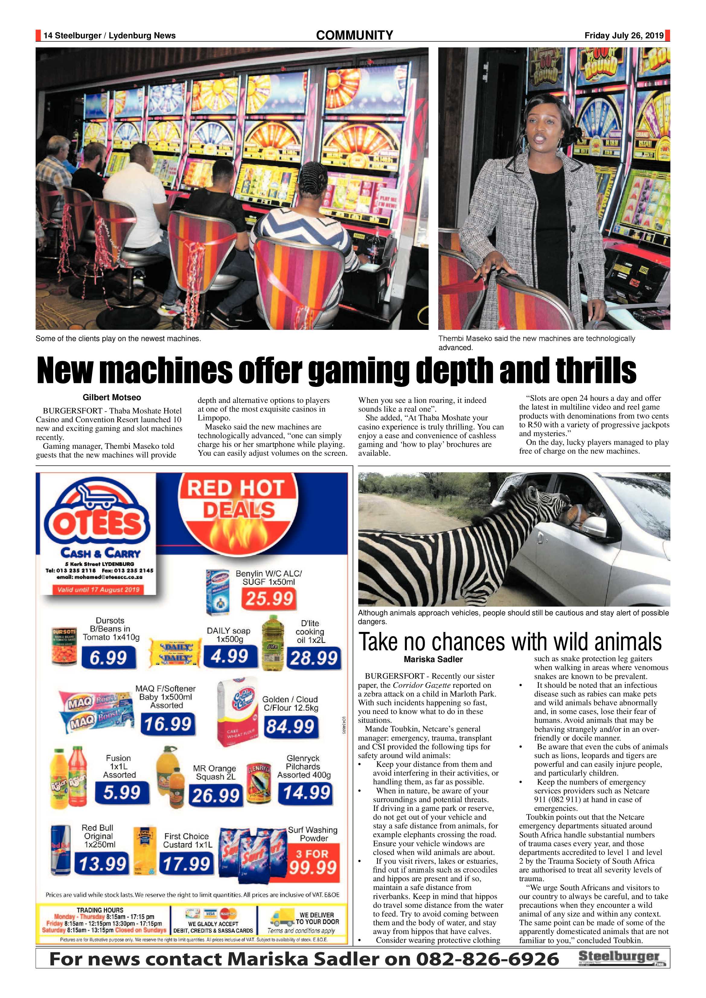 Steelburger News 26 July 2019 page 14