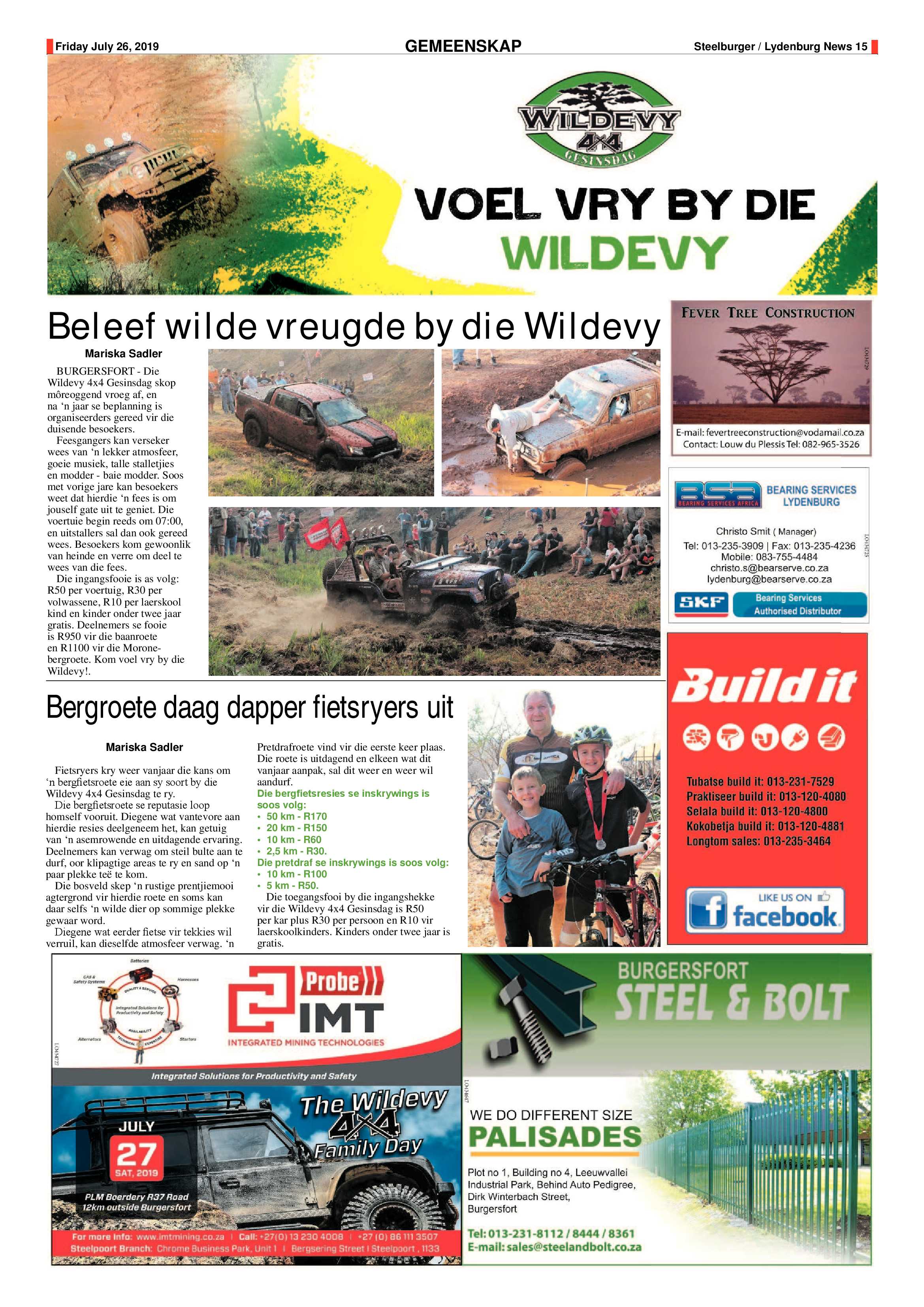 Steelburger News 26 July 2019 page 15