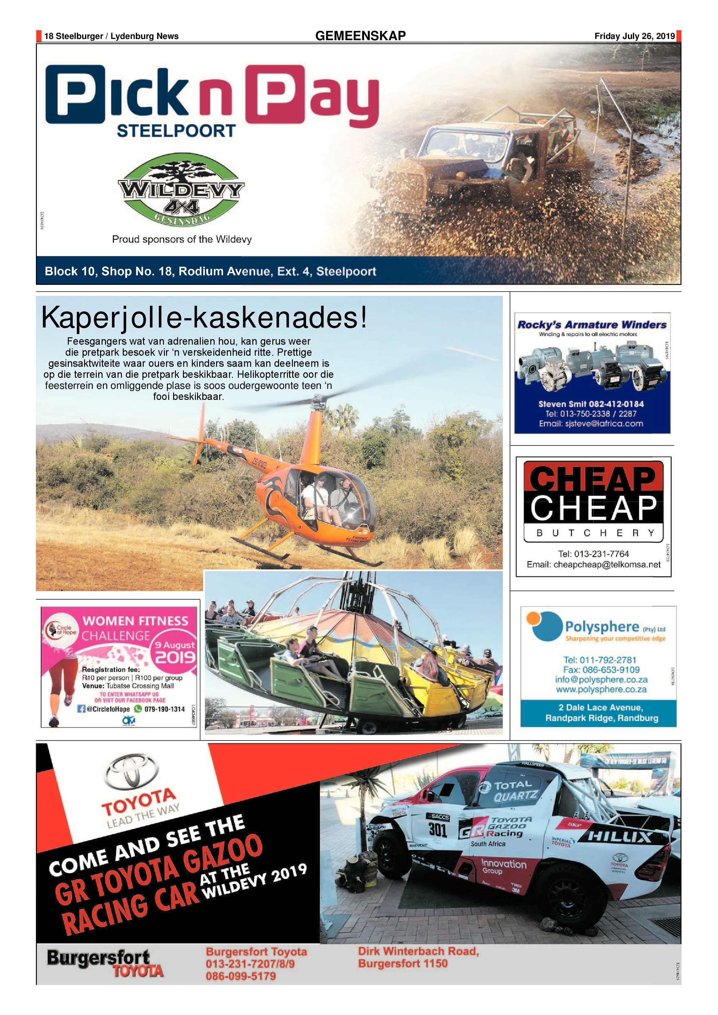Steelburger News 26 July 2019 page 17