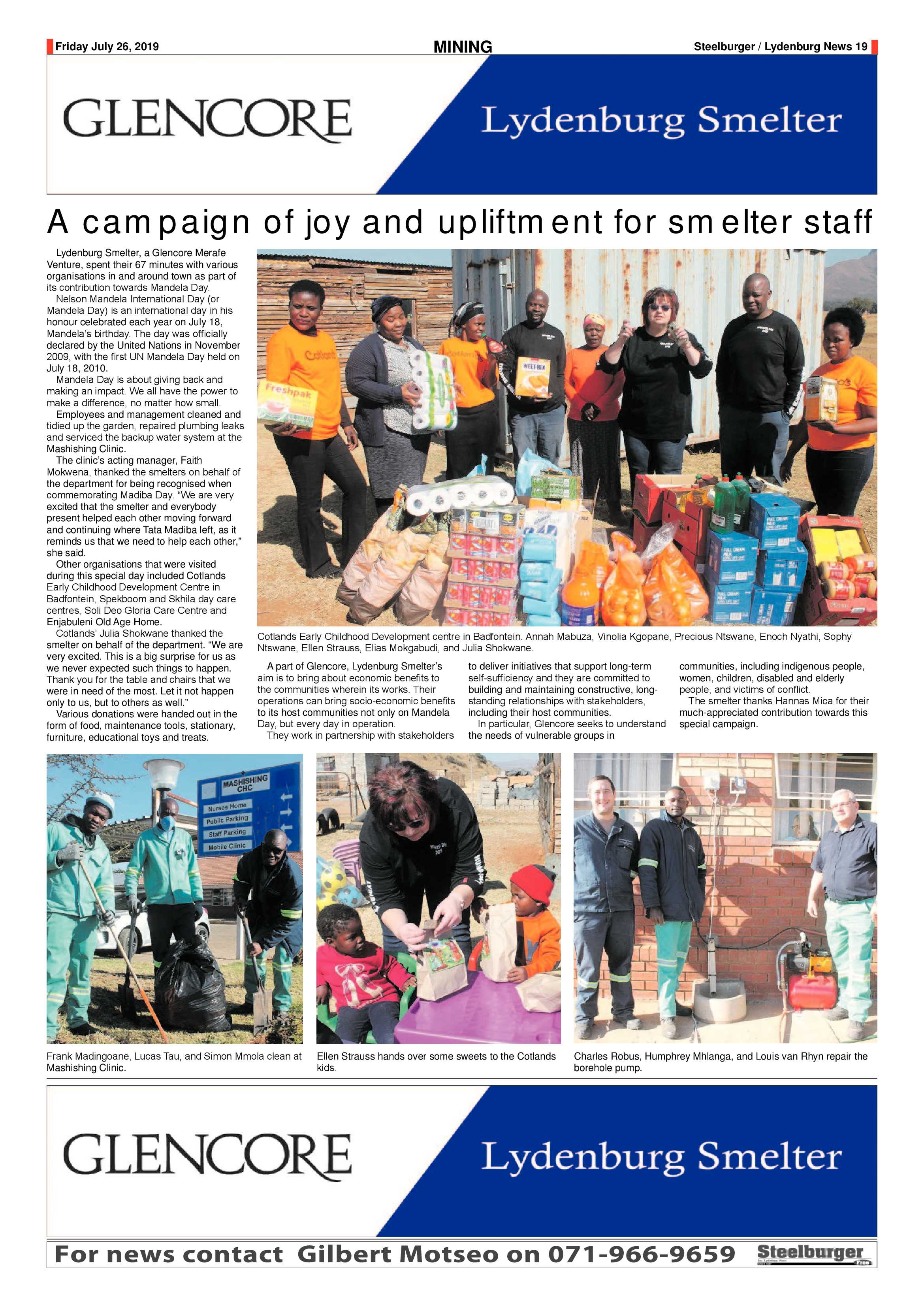 Steelburger News 26 July 2019 page 18