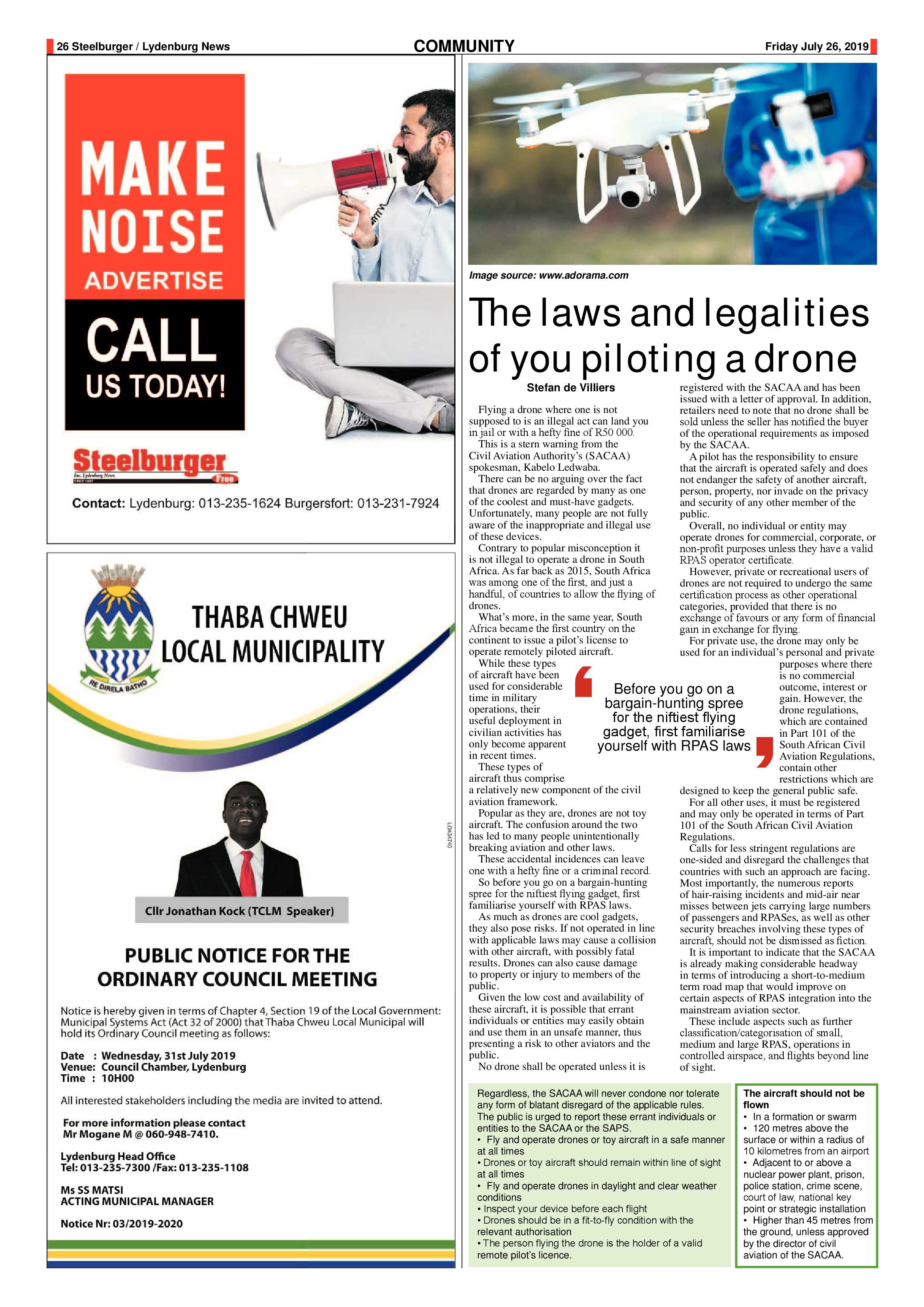 Steelburger News 26 July 2019 page 25