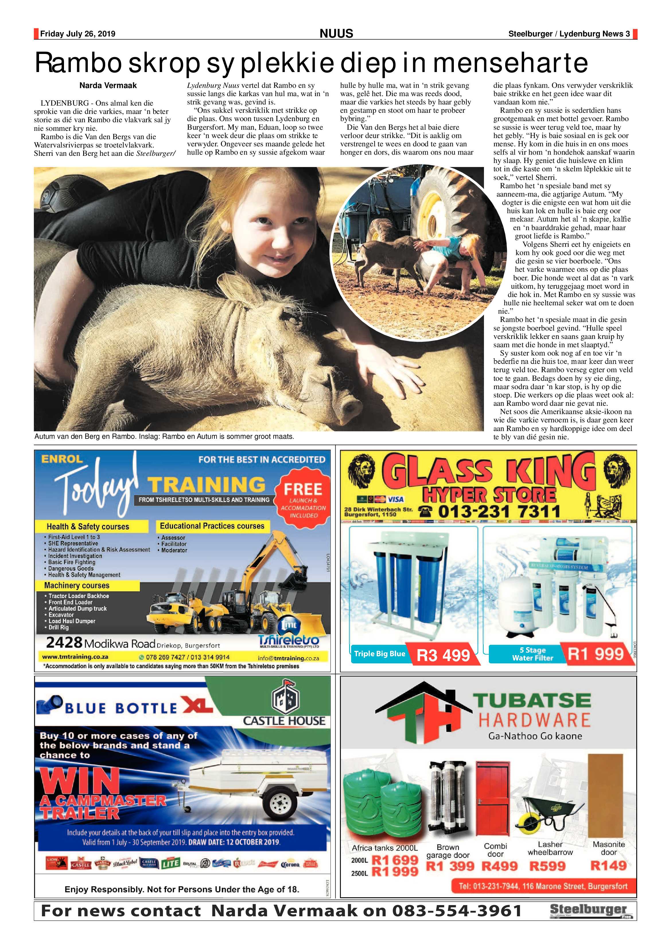 Steelburger News 26 July 2019 page 3