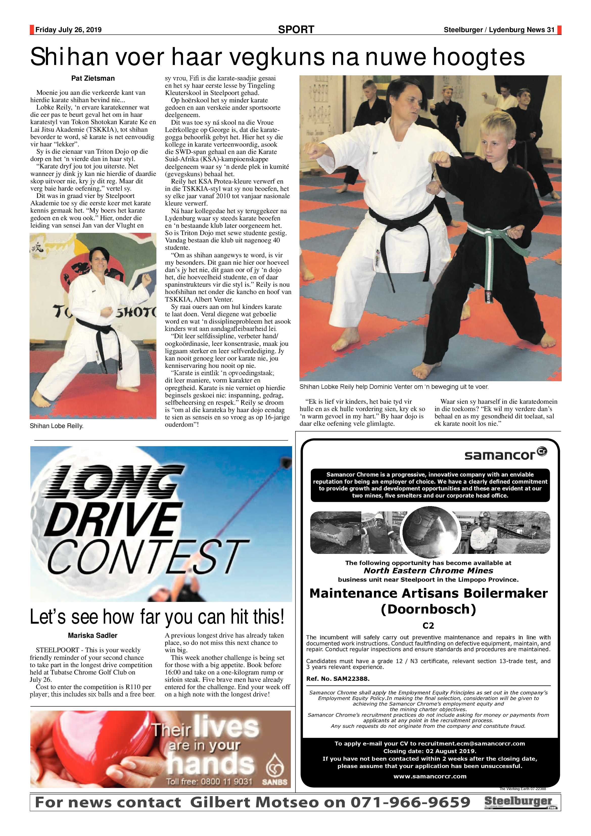 Steelburger News 26 July 2019 page 30