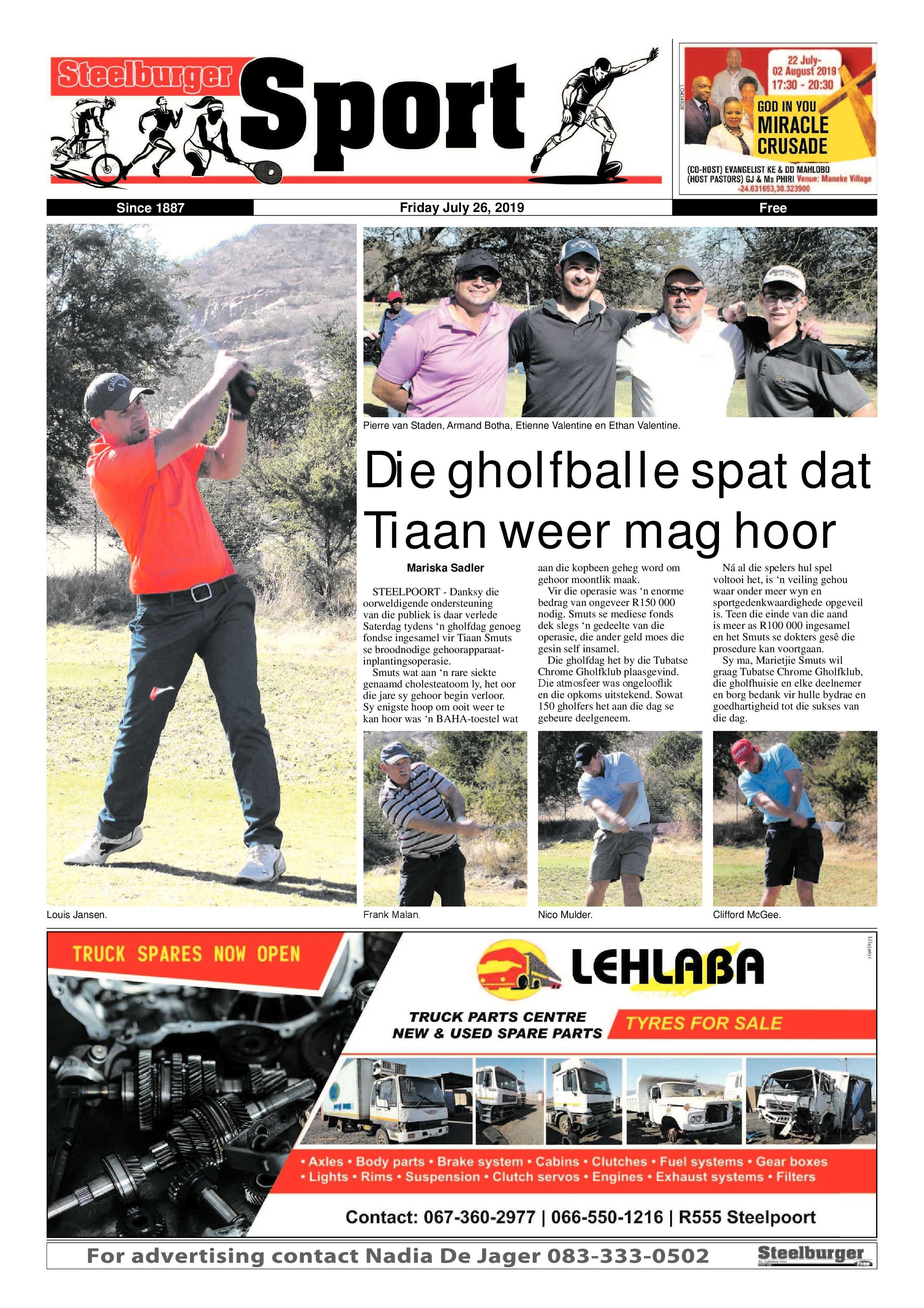 Steelburger News 26 July 2019 page 31